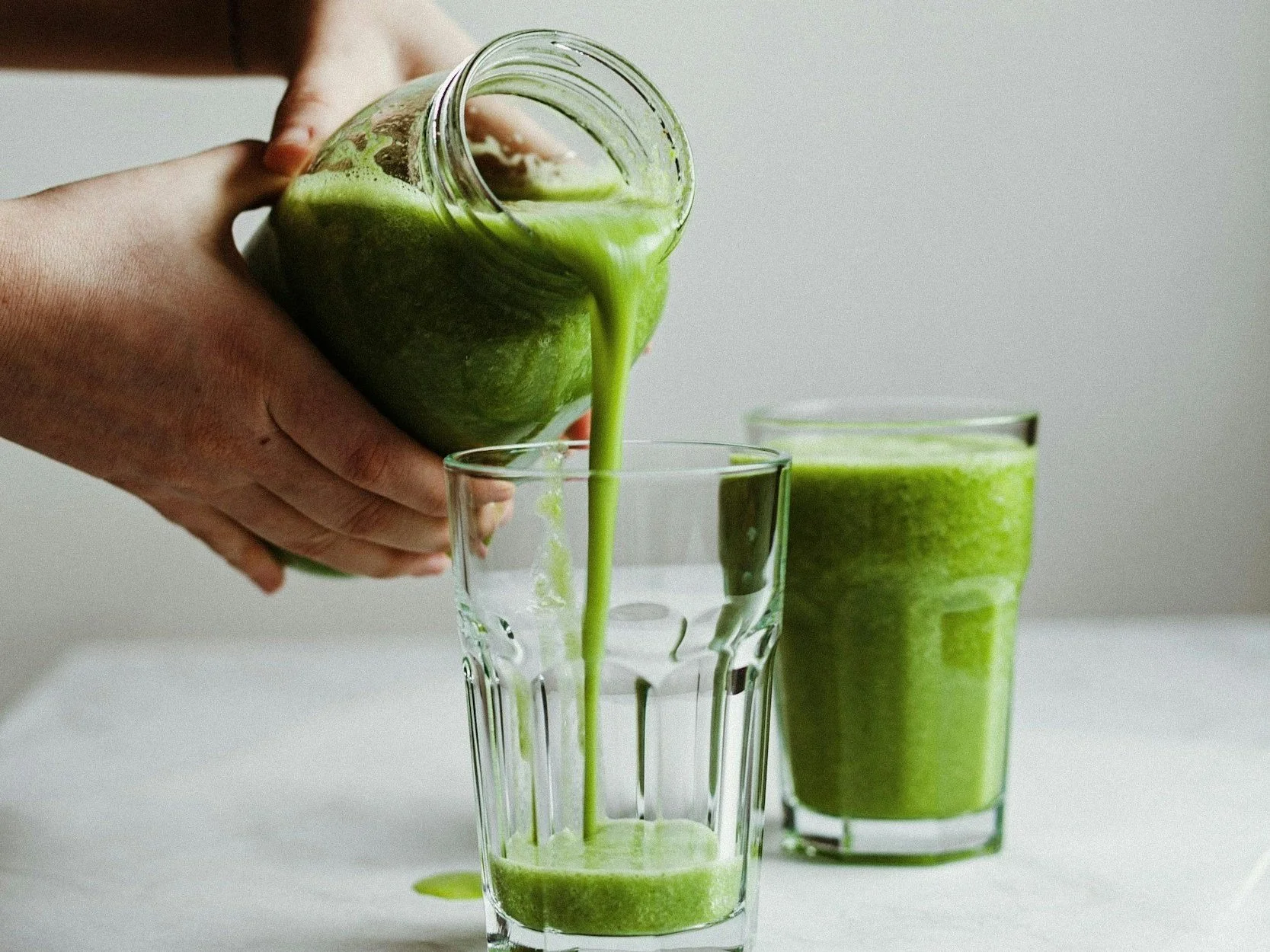 Naturens superdrikk – smoothie med ville vekster