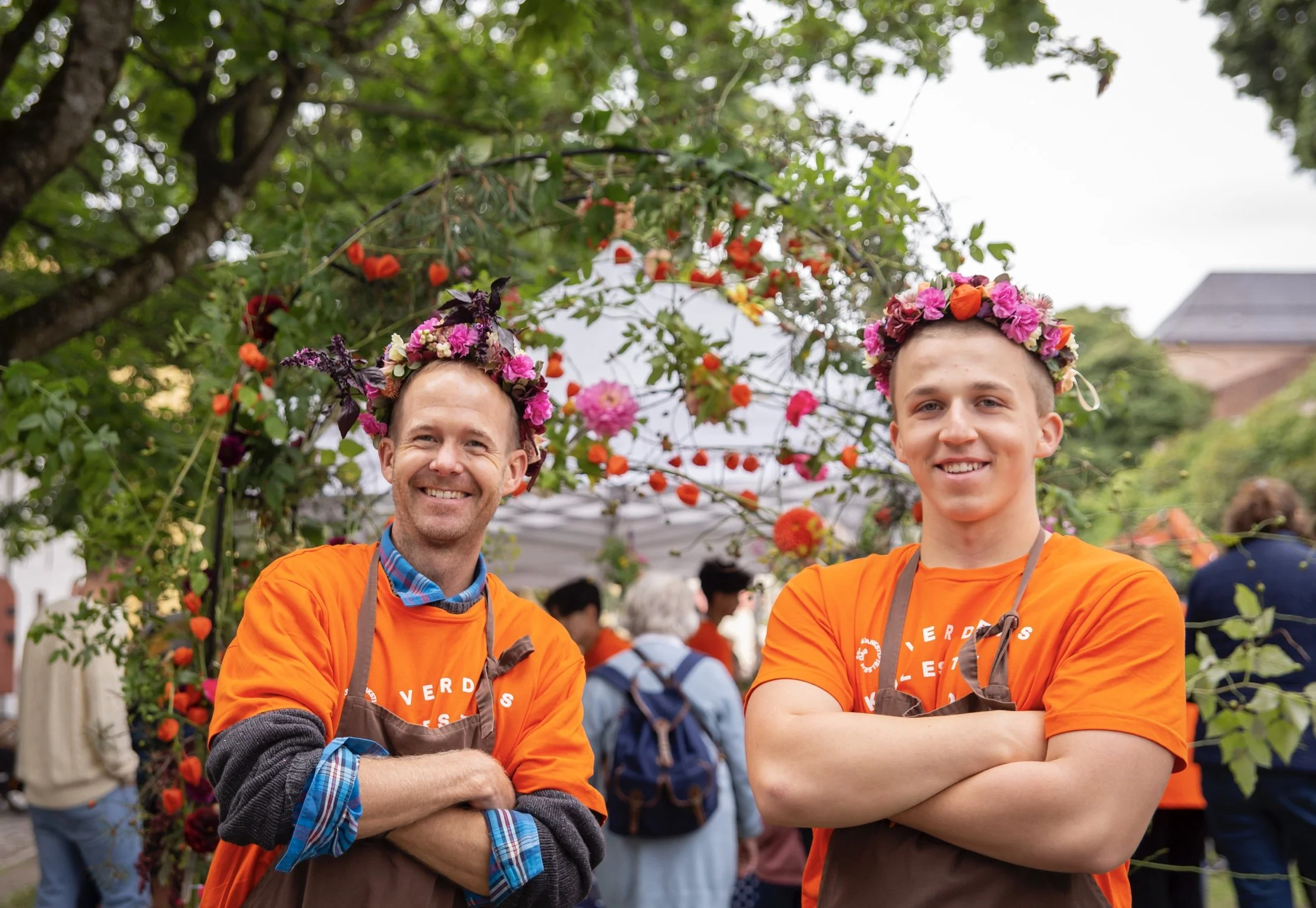 Fargefest på festningen