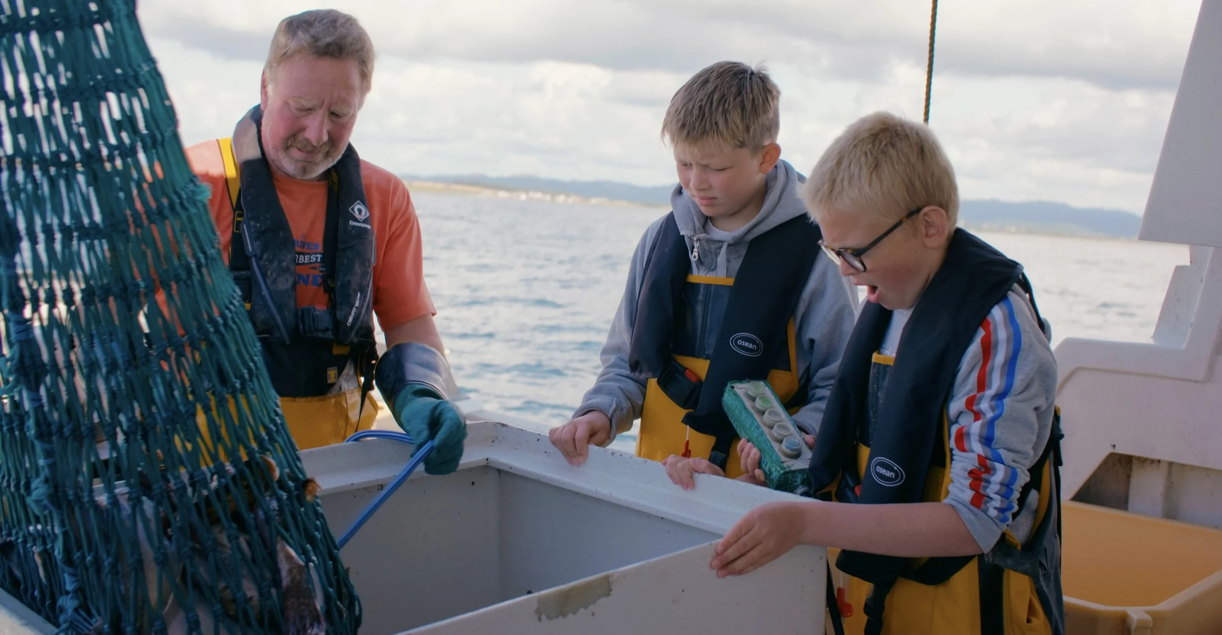 Geitmyra Kristiansand fisker brosme til kongen 