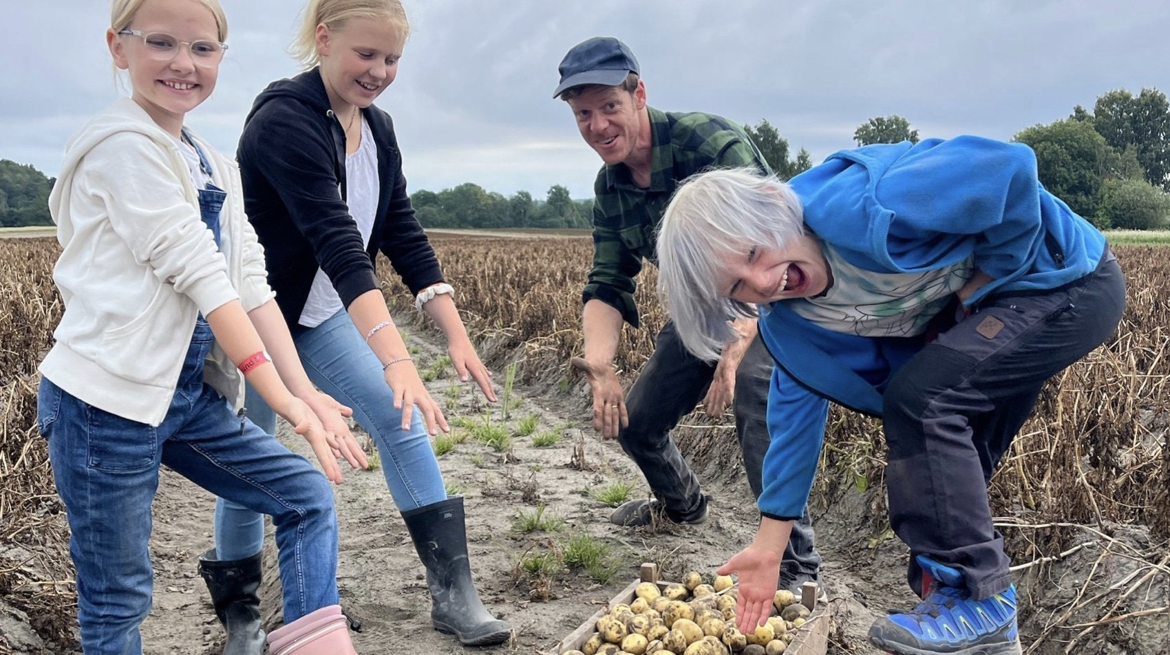 Det beste skal på bordet med kongen på besøk! 