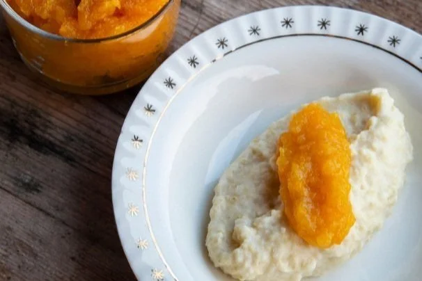 Hirsegrøt med kokosmelk 