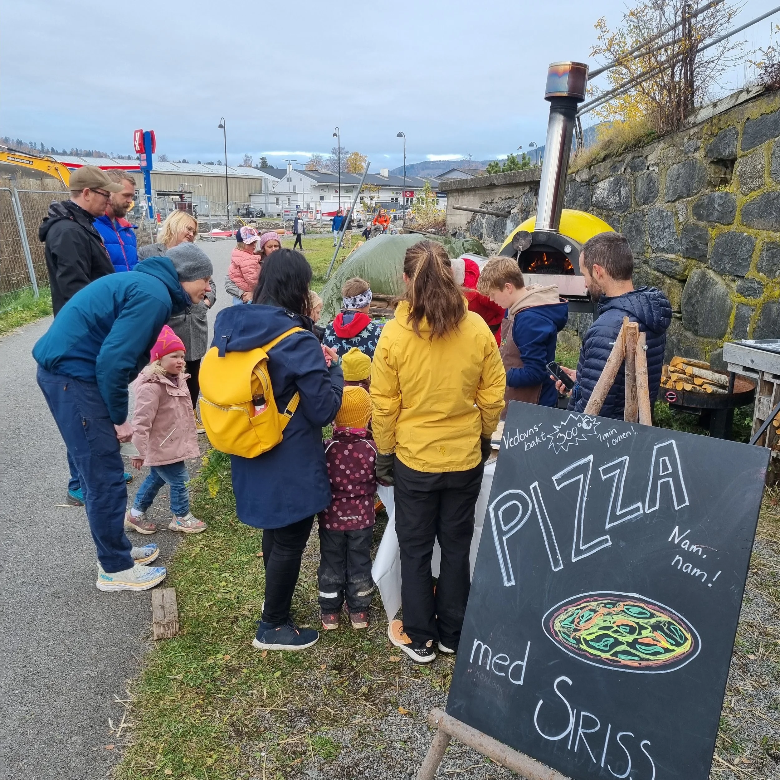 Hjertegryte og sirisspizza