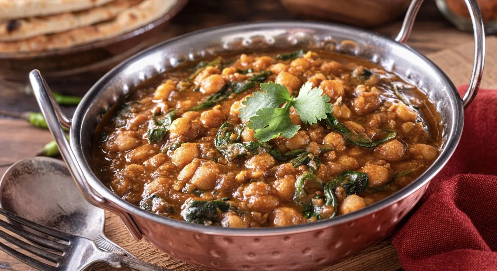 Lammecurry med kikerter