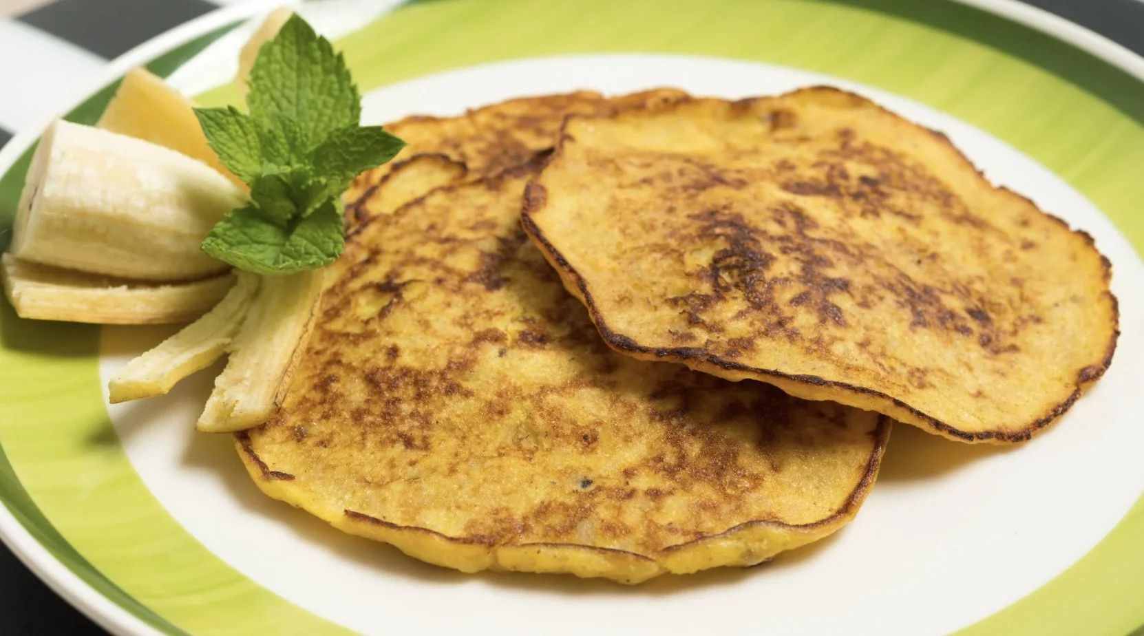 Bananlapper med havregryn