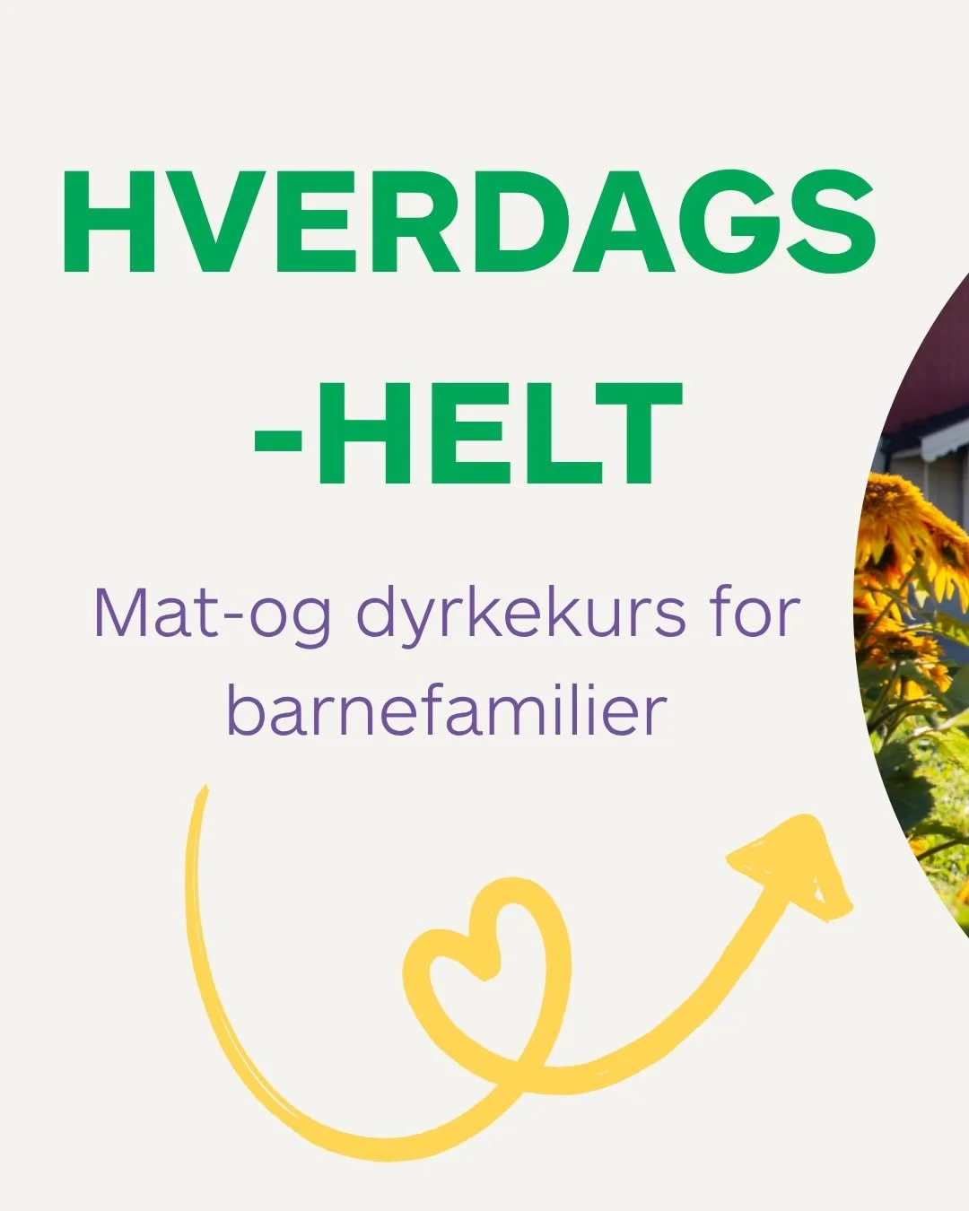 Geitmyra Ringsaker inviterer barnefamilier til mat- og dyrkeaktiviteter. 

HVERDAGSHELT er familiekurs der beredskap m&oslash;ter matlaging, dyrking og fellesskap. 

29. april: Dyrkekurs
13. april: Dyrkekurs
27. april: Dyrkekurs
10. juni: Konserverin