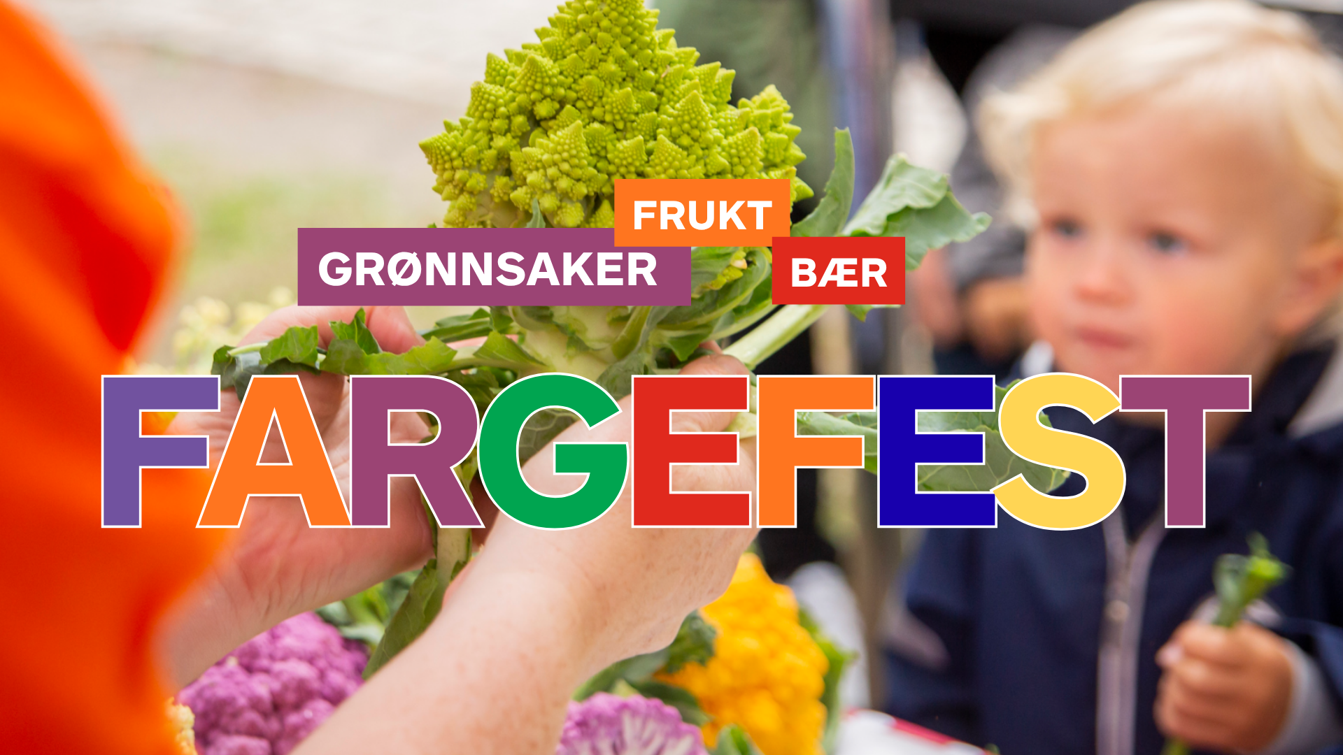Barnas store fargefest!