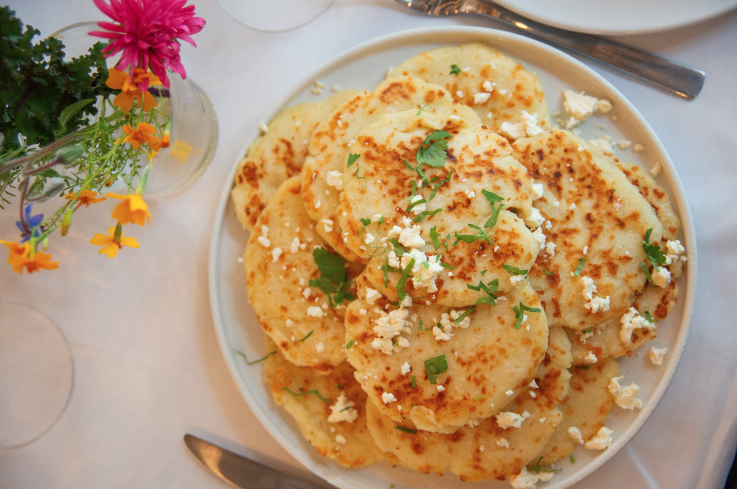 Arepas con queso&nbsp;
