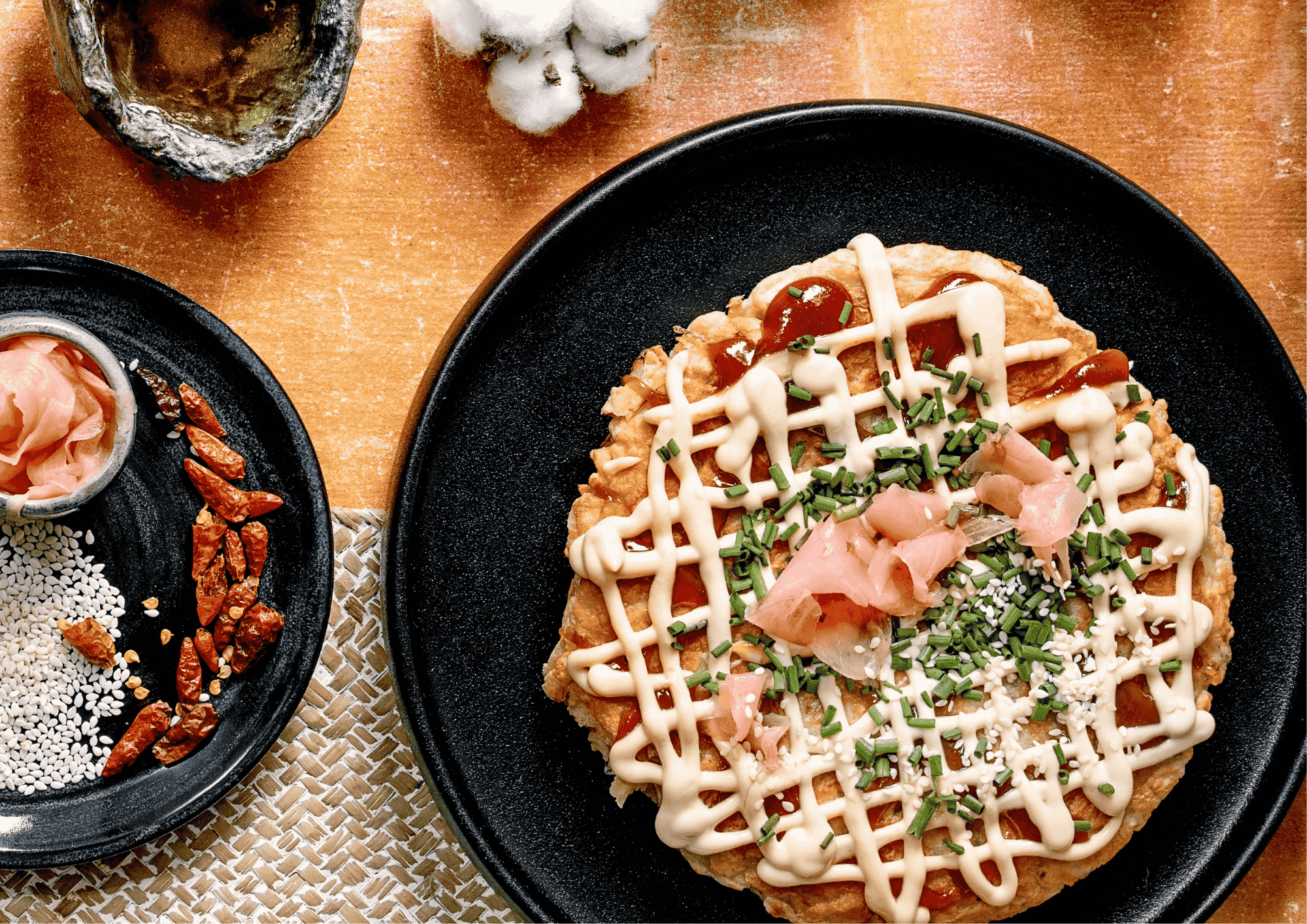 Okonomiyaki –&nbsp;japansk pannekake