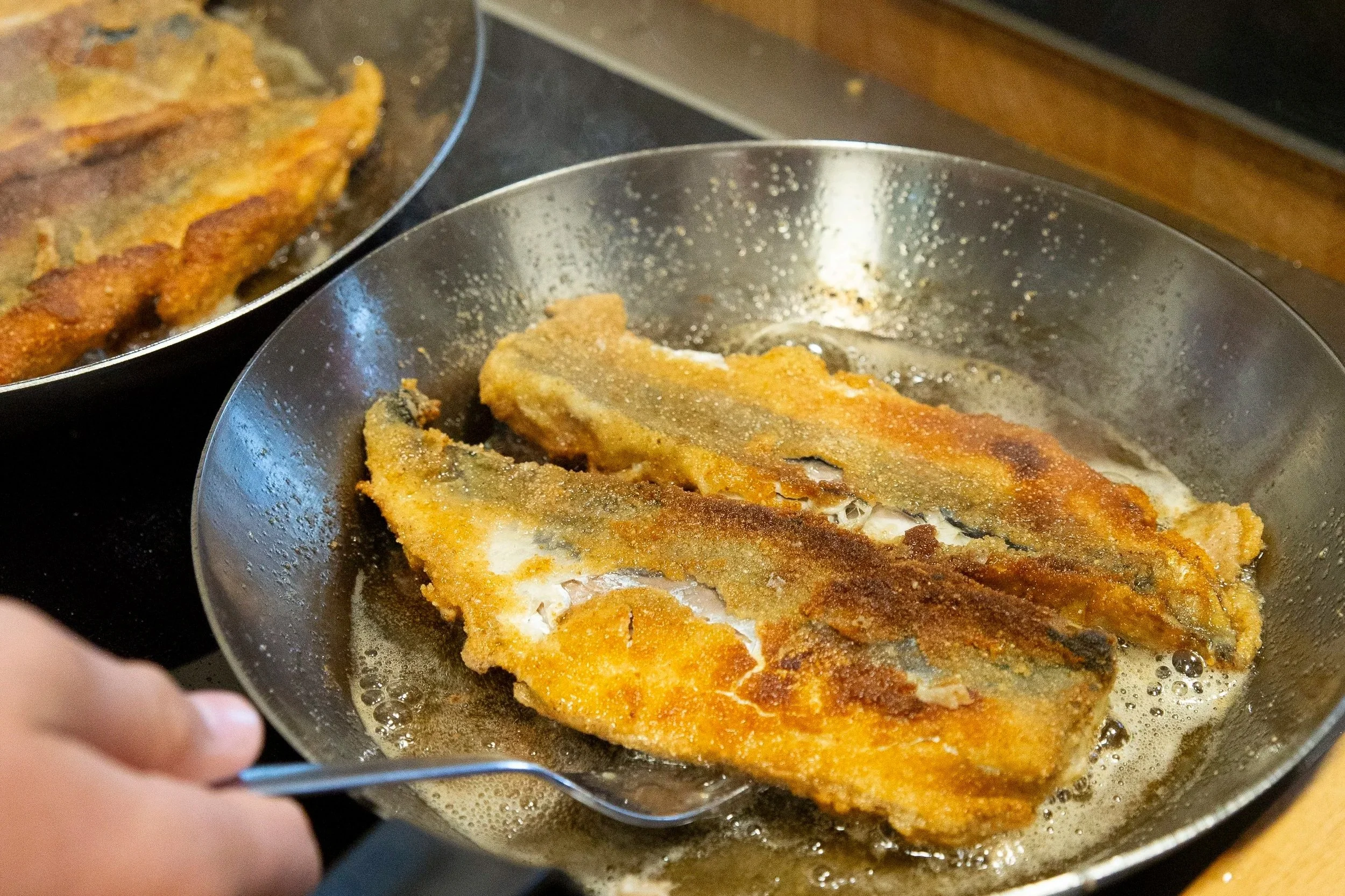 Panert makrellfilet