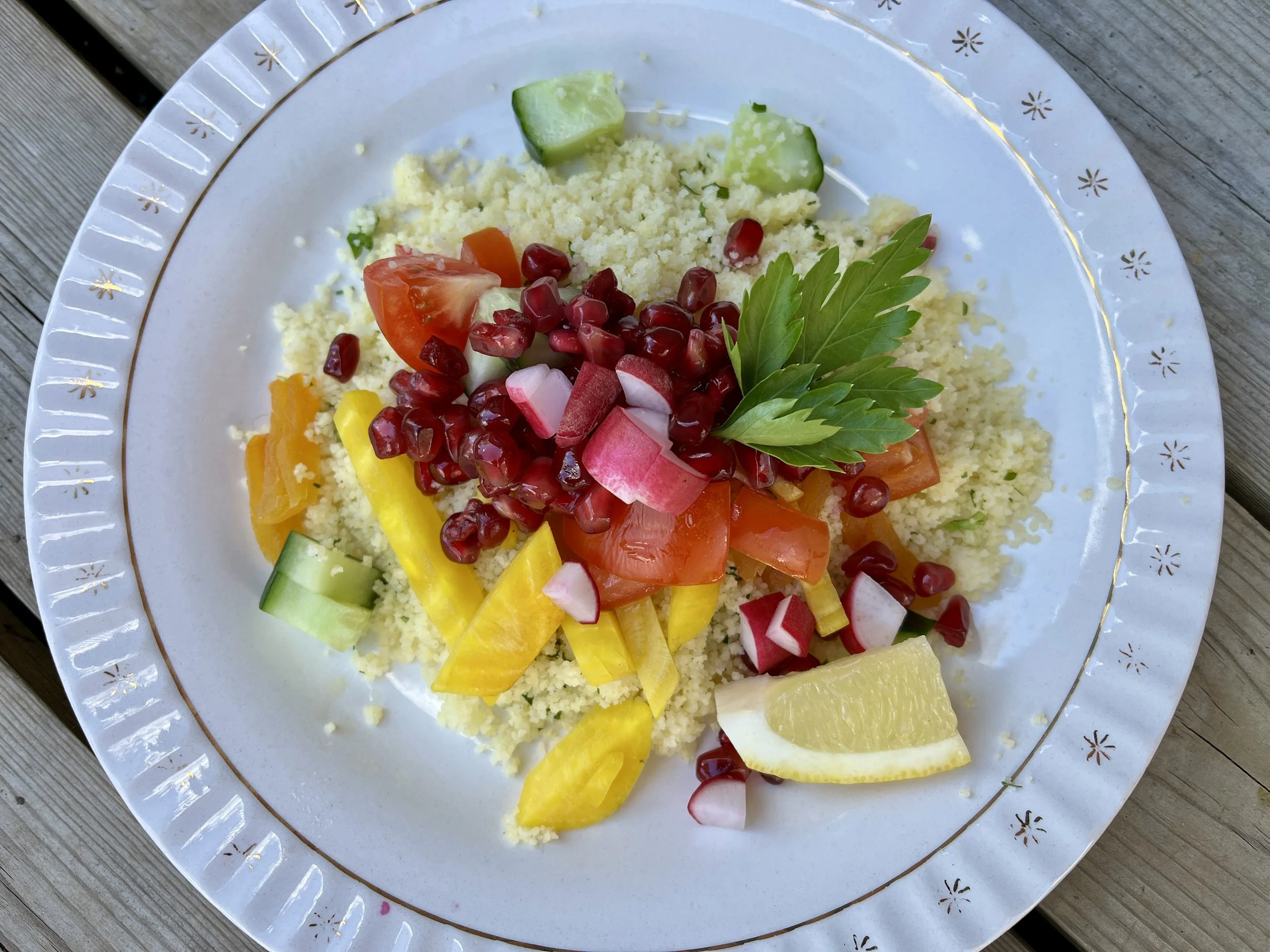 Matklubben på Geitmyra lager couscous