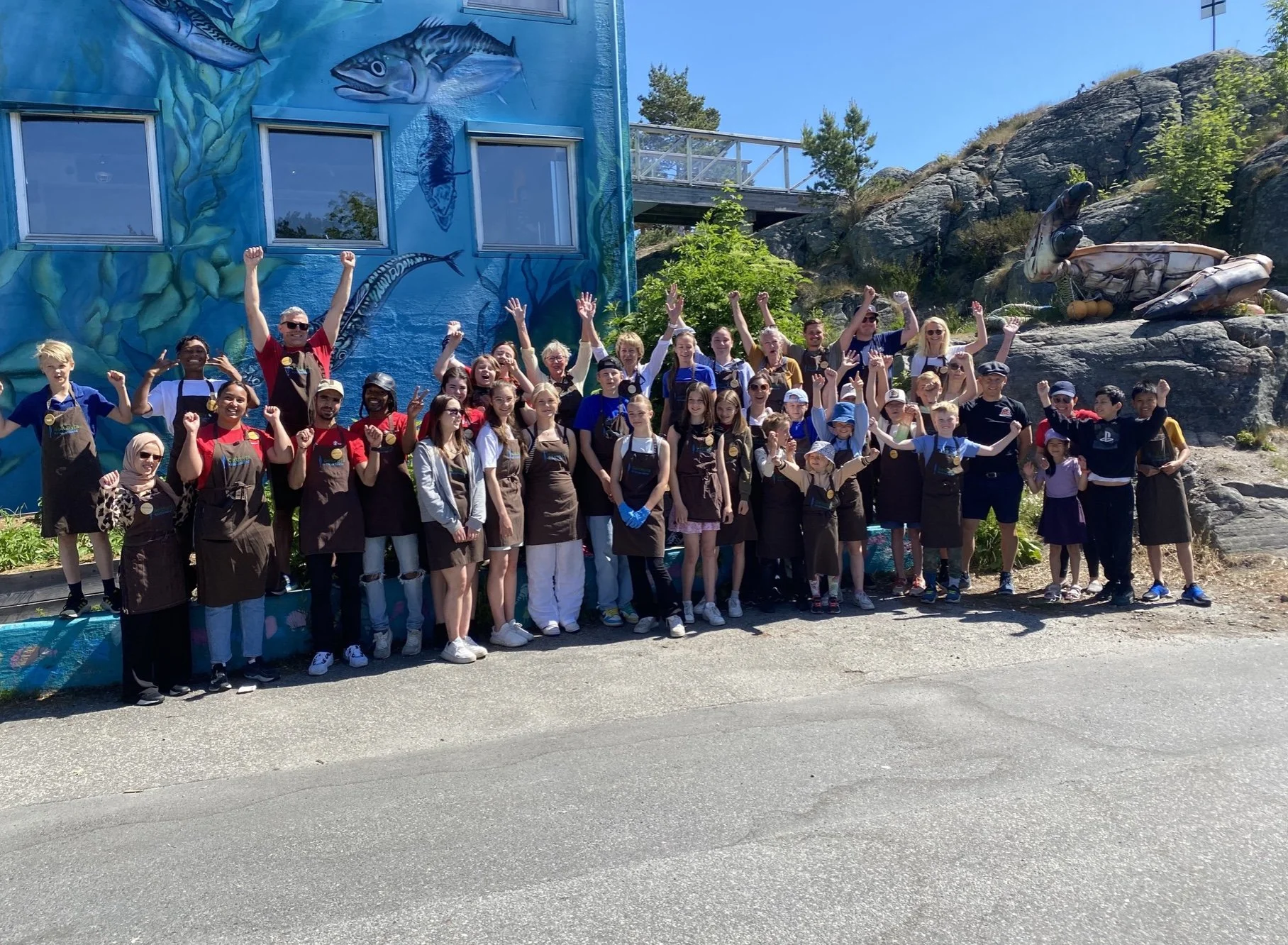 De frivillige på Geitmyra Kristiansand