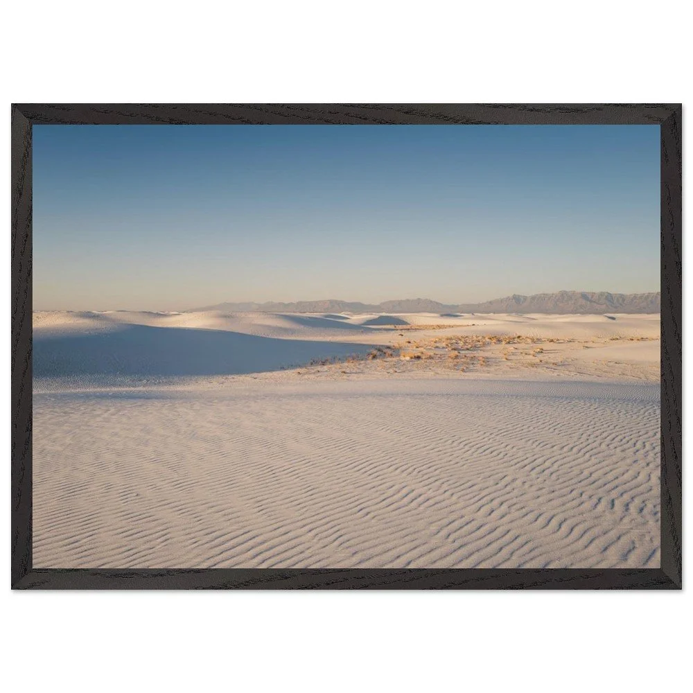 White Sands National Park in the early morning