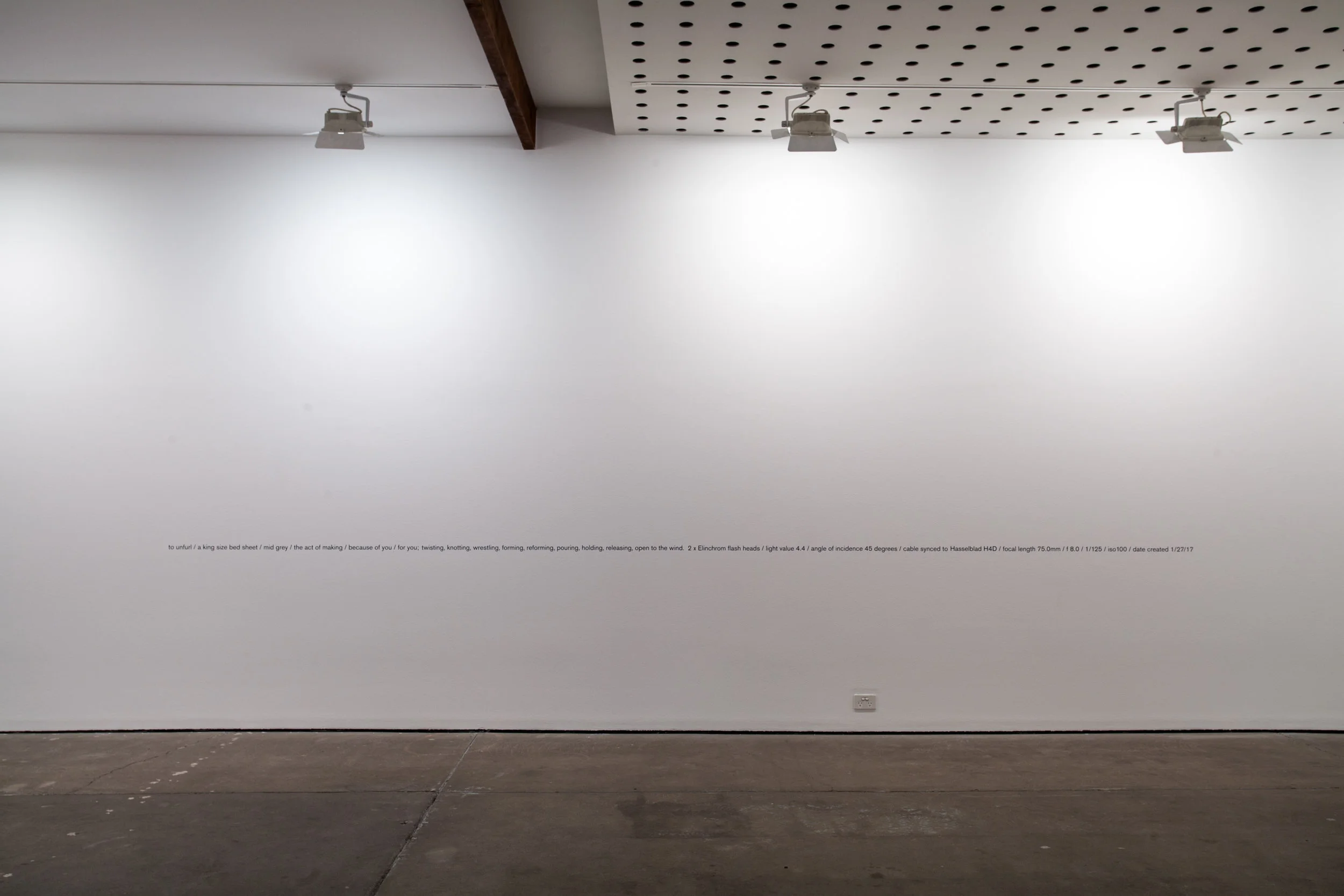 7 meter vinyl wall text