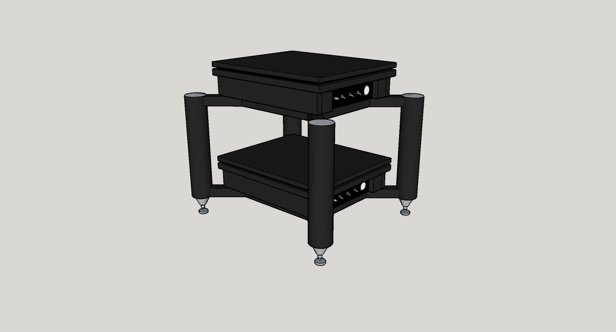 Stacore Rack System with built in Isolation Platforms