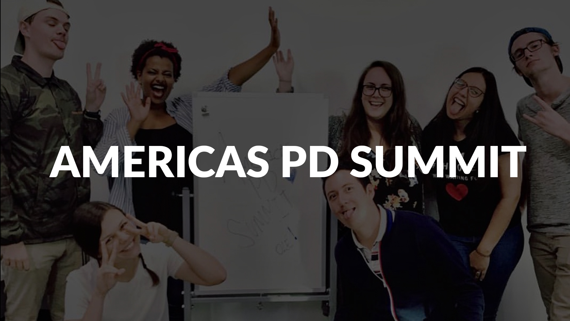 View output from the 2018 PD Summit in Montreal.