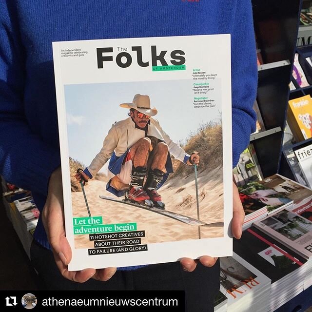 #Repost @athenaeumnieuwscentrum with @get_repost
・・・
First issue @thefolksmagazine is here! &lsquo;An independent magazine celebrating creativity and guts&rsquo; - great portraits of Amsterdam creatives
.
.
.
.
.
.
.
.
#folksofamsterdam #amsterdammag