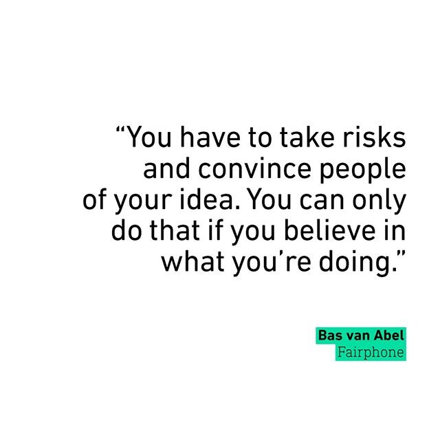 - Interview - ⁣
Q: What did you learn from the experience? ⁣
A: &quot;That your long-term strategy must be underpinned by a good financial model and strategy. That we got wrong. In some respects, things went too well: we were spending all we had to f