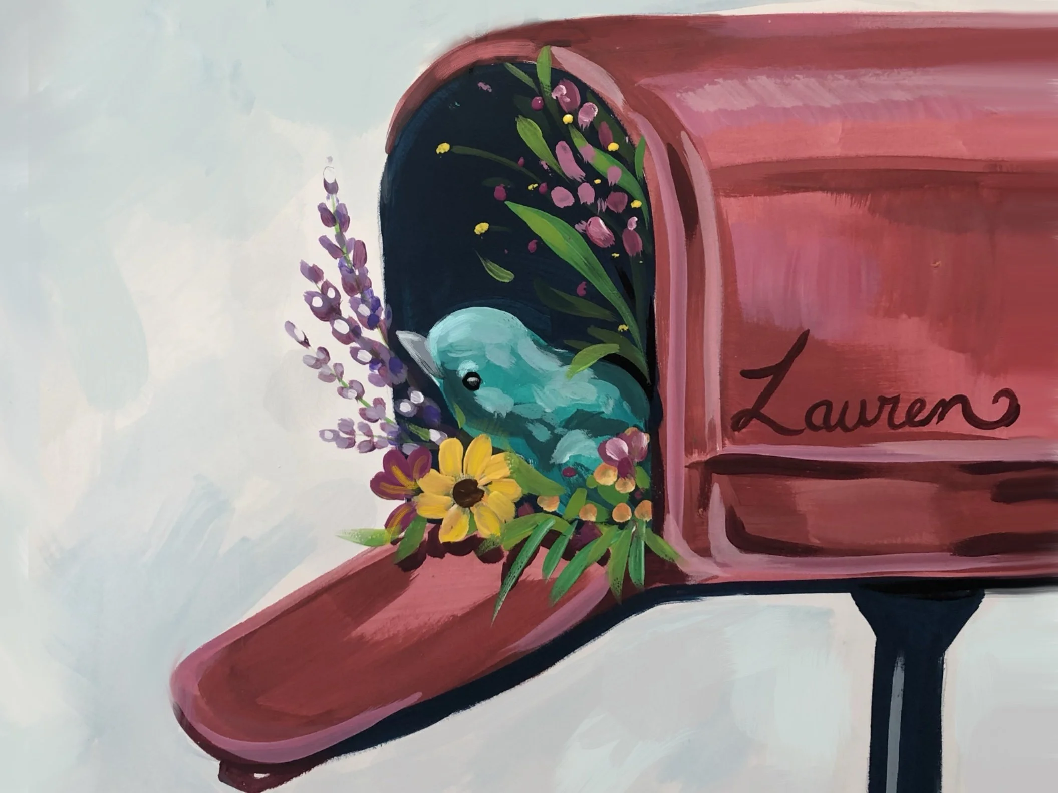 Let's Paint "You've Got Mail"