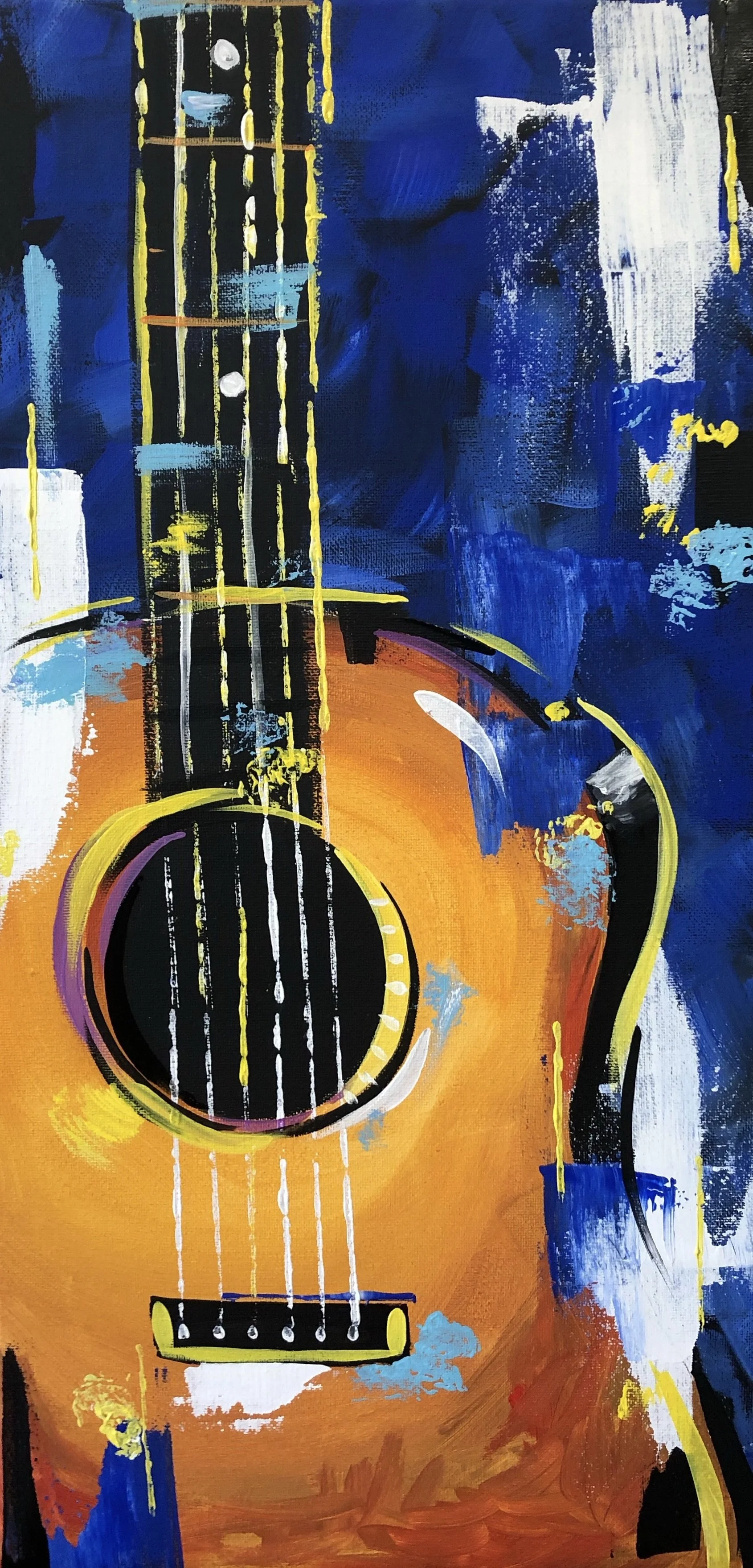 Let's Paint "Eclectic Guitar"