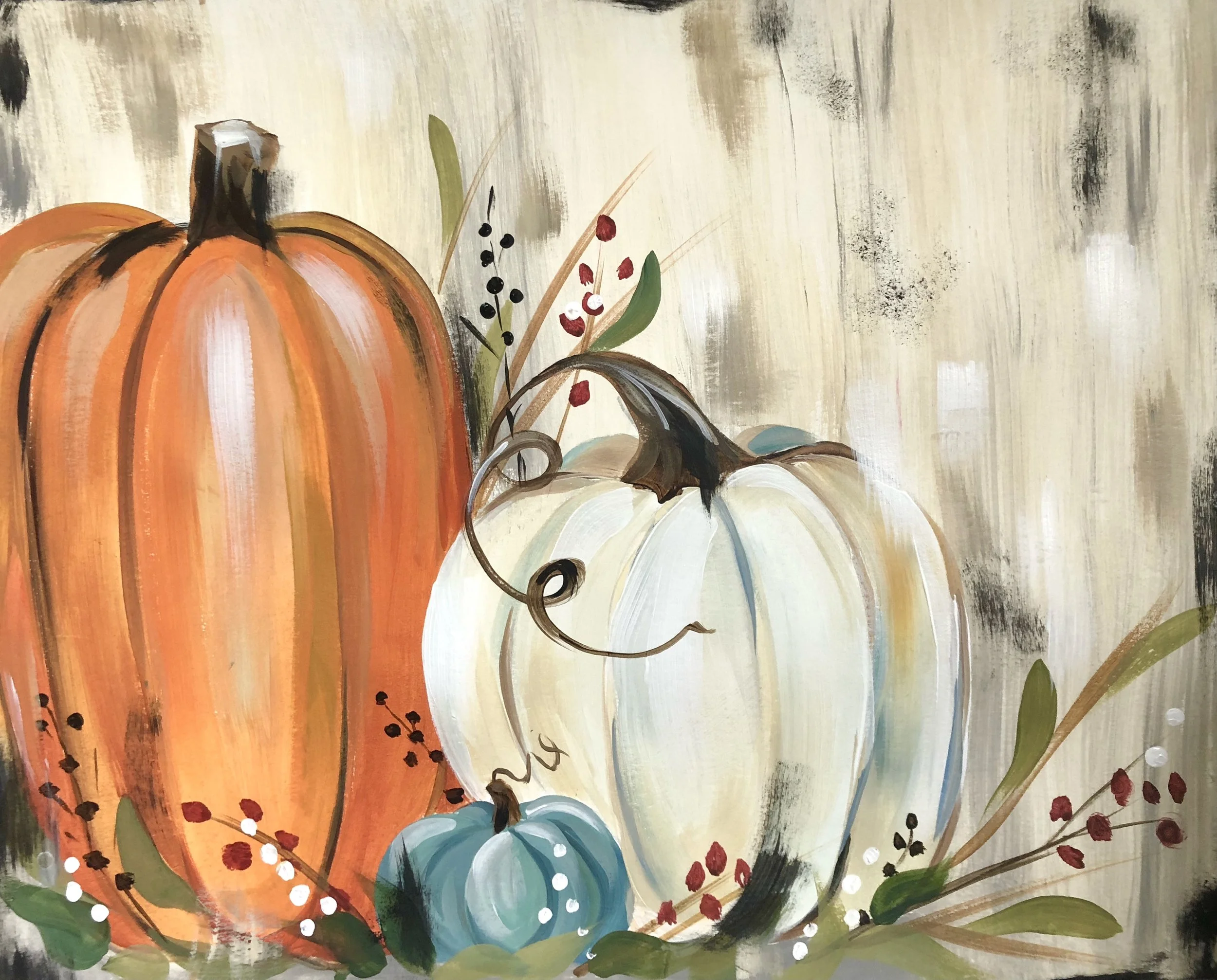 Let's Paint "Pumpkin Bunch" *New Date Added*