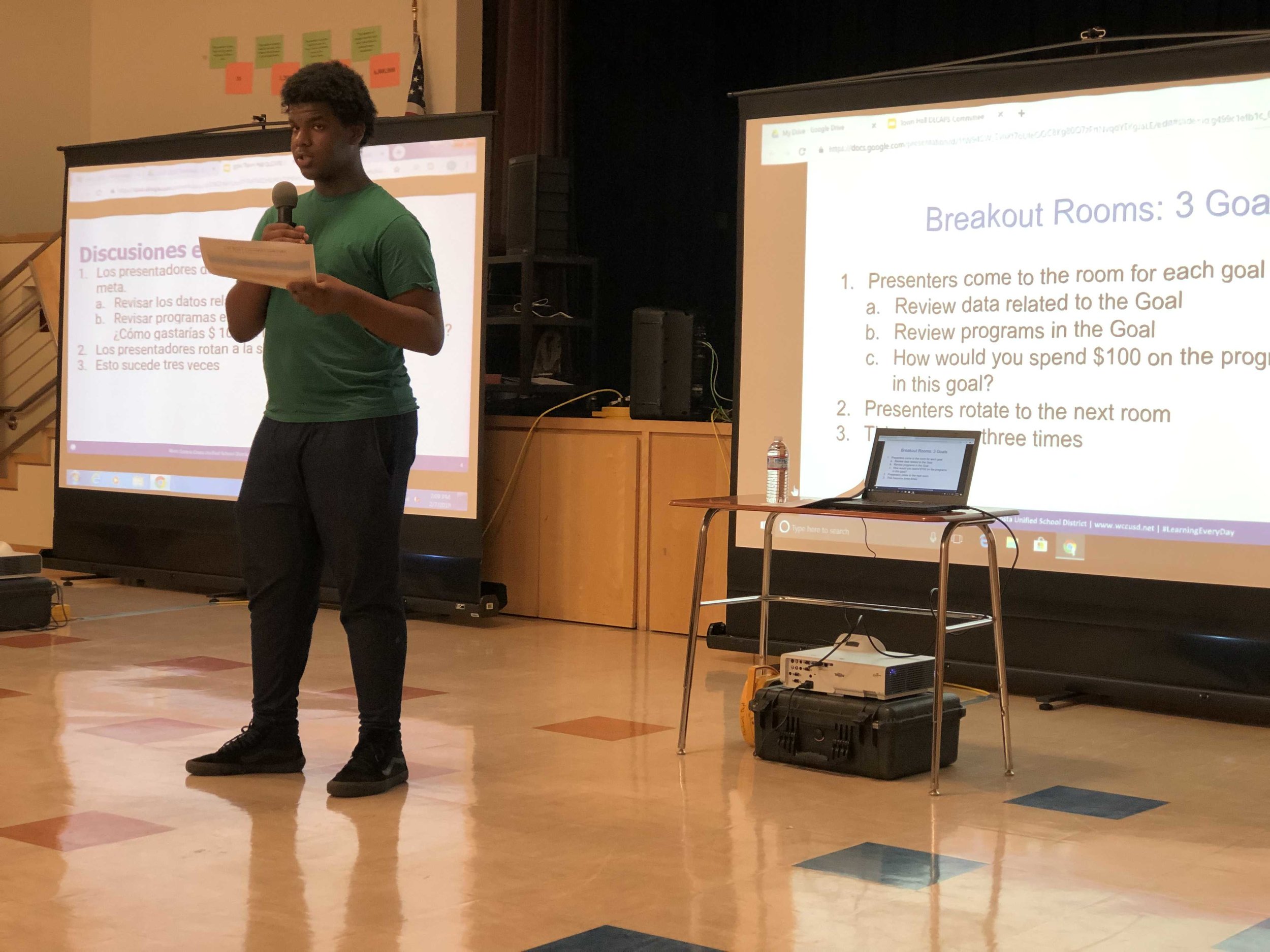 RYOT Fellow Geo at LCAP Townhall