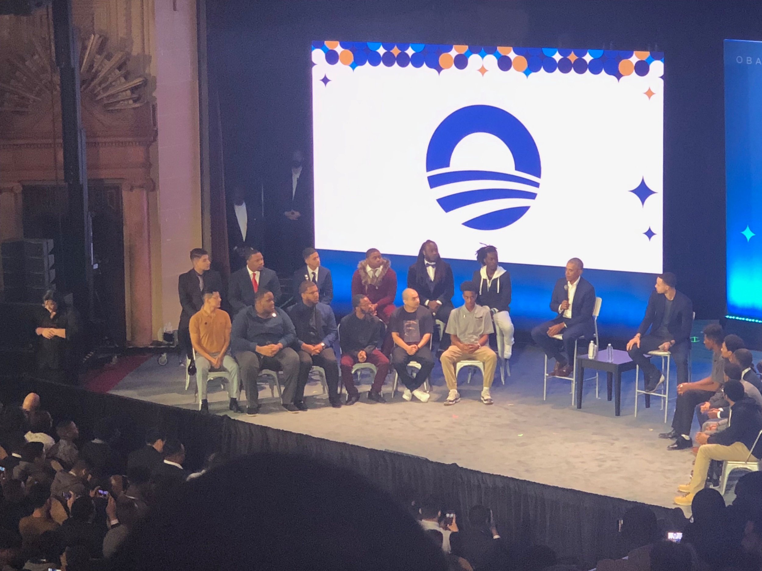Youth Justice Assistant Tj Sykes at Obama Foundation's MBK Rising!