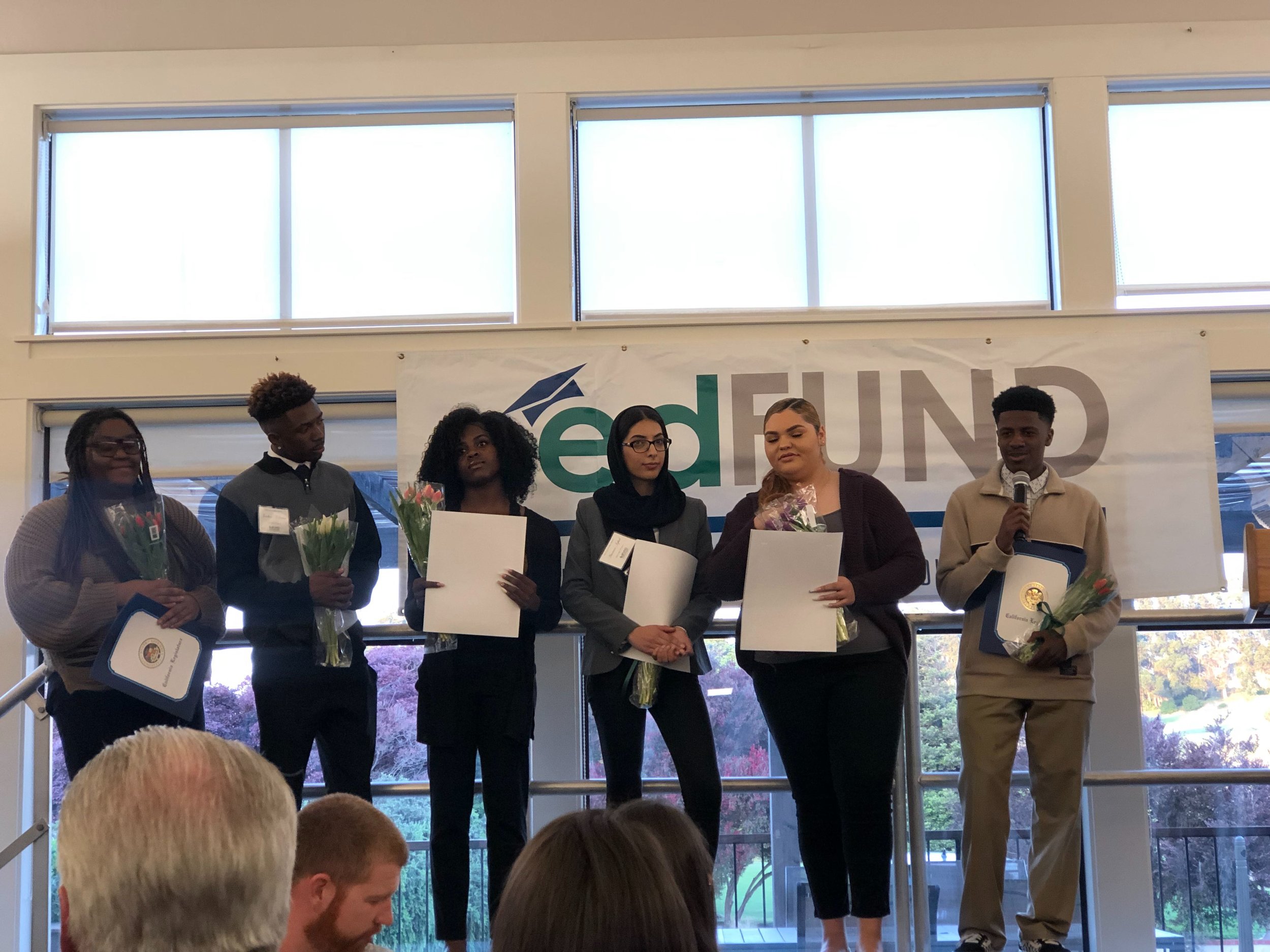 Youth Intern Sukari receives EdFUND scholarship