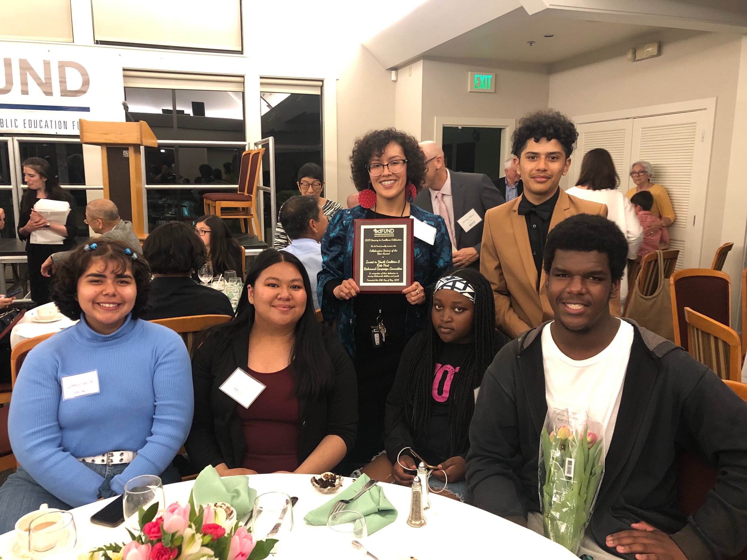 EdFUND "Collaborative Partners of the Year": Youth Coalition & Kids First Richmond Campaign Committee