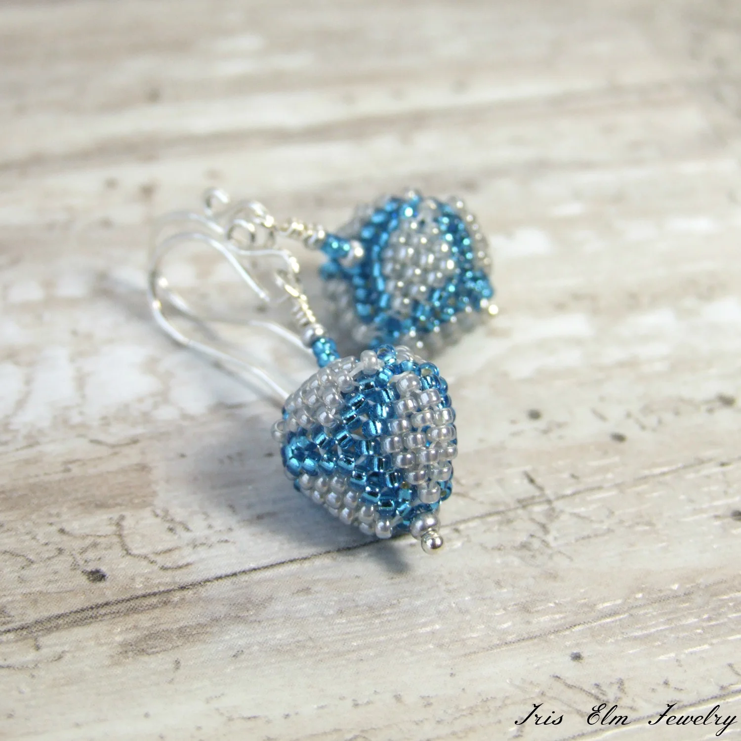 wire woven earrings — Handmade Jewelry Blog - Iris Elm Jewelry | Unique