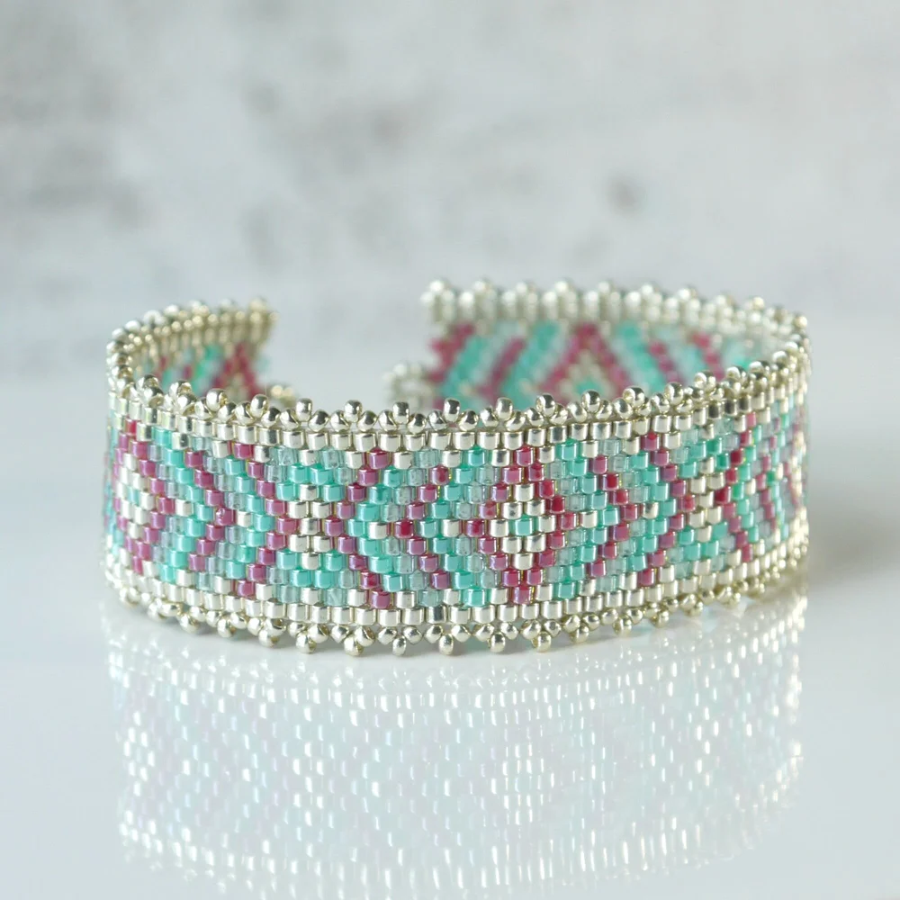 65/% OFF Turquoise Bracelet Turquoise and Gold Jewelry Boho Bracelets Seed Bead Bracelets Bead Bracelets Gift For Her Boho Jewelr
