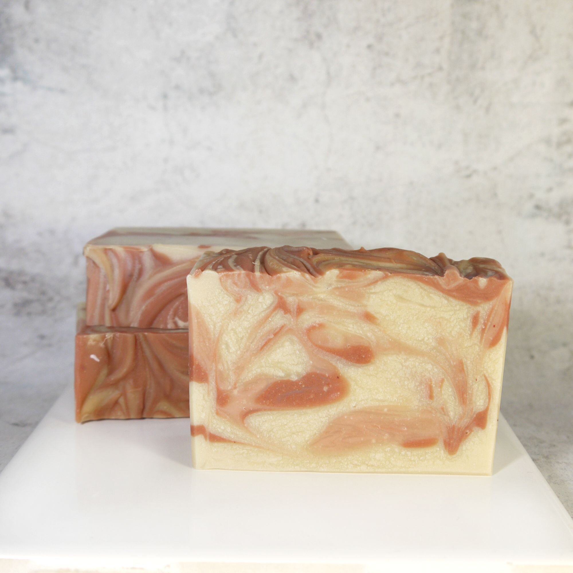 Pumpkin and Cardamom Autumn Spice Scented Handmade Soap