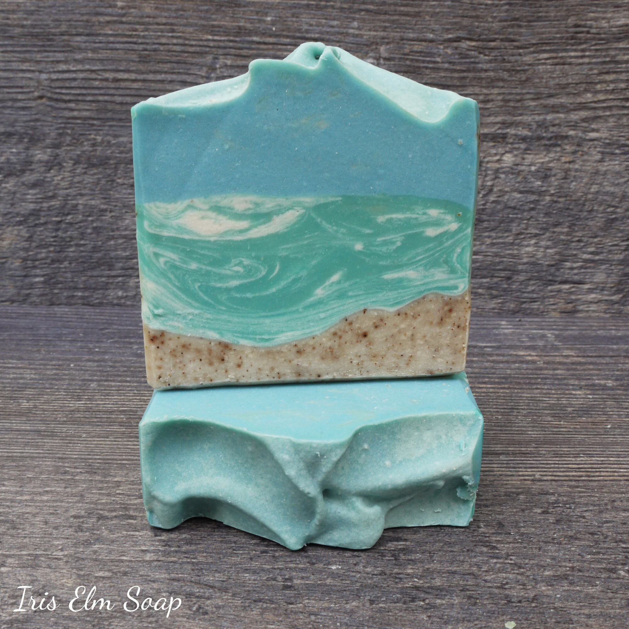 Tropical Beach Artisan Handmade Scrub Soap