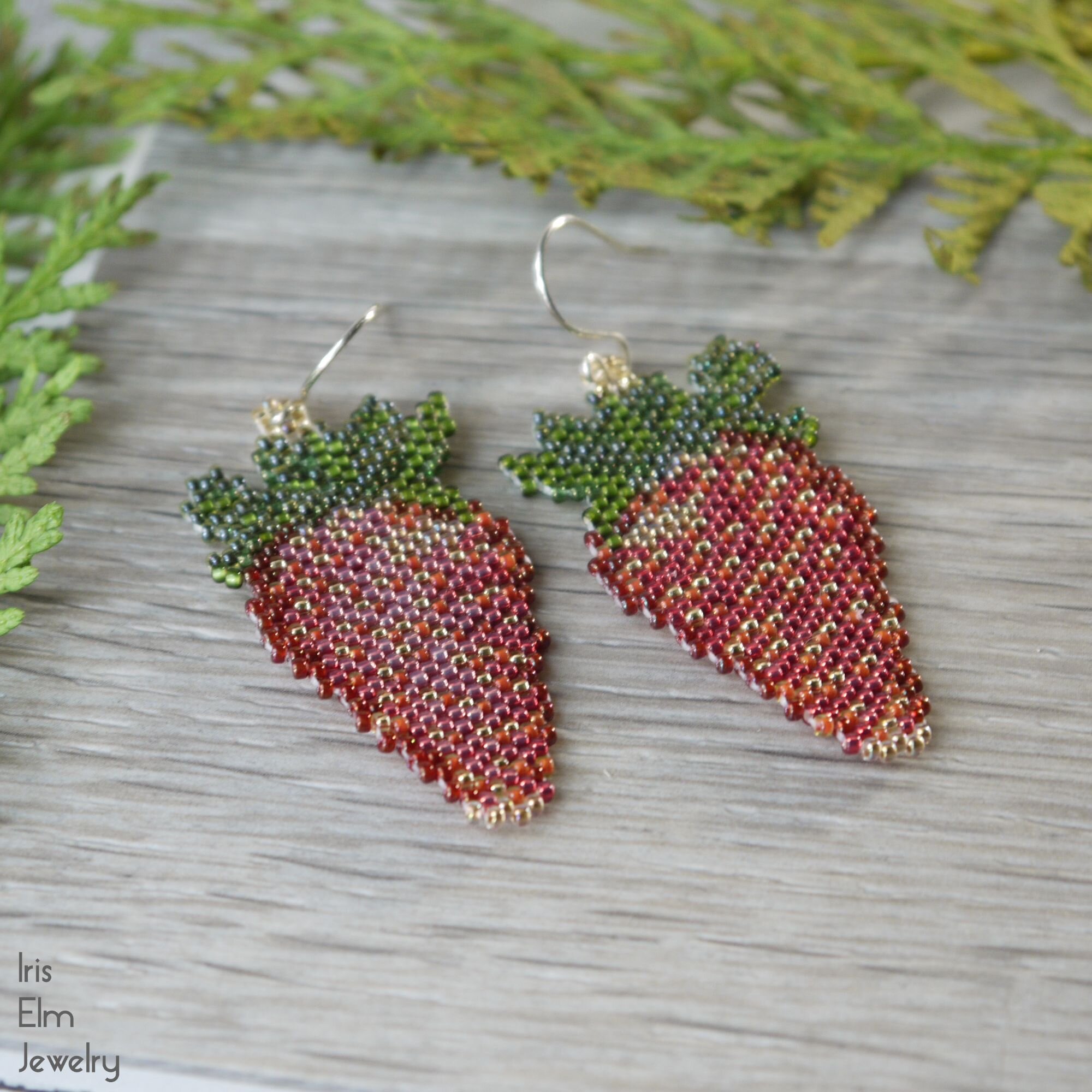 Summer Strawberry Earrings