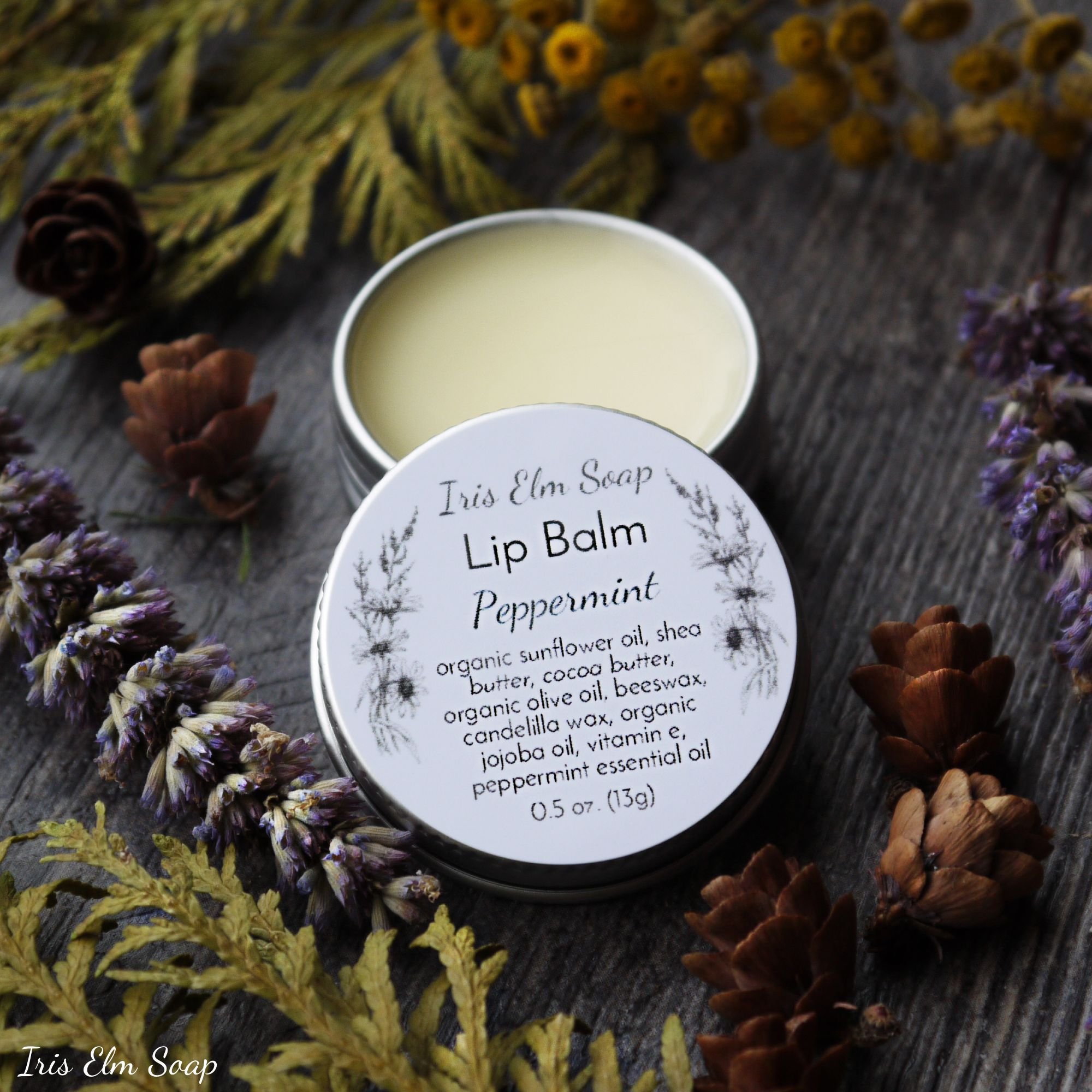 Natural Beeswax Lip Balm in Eco Friendly Tin