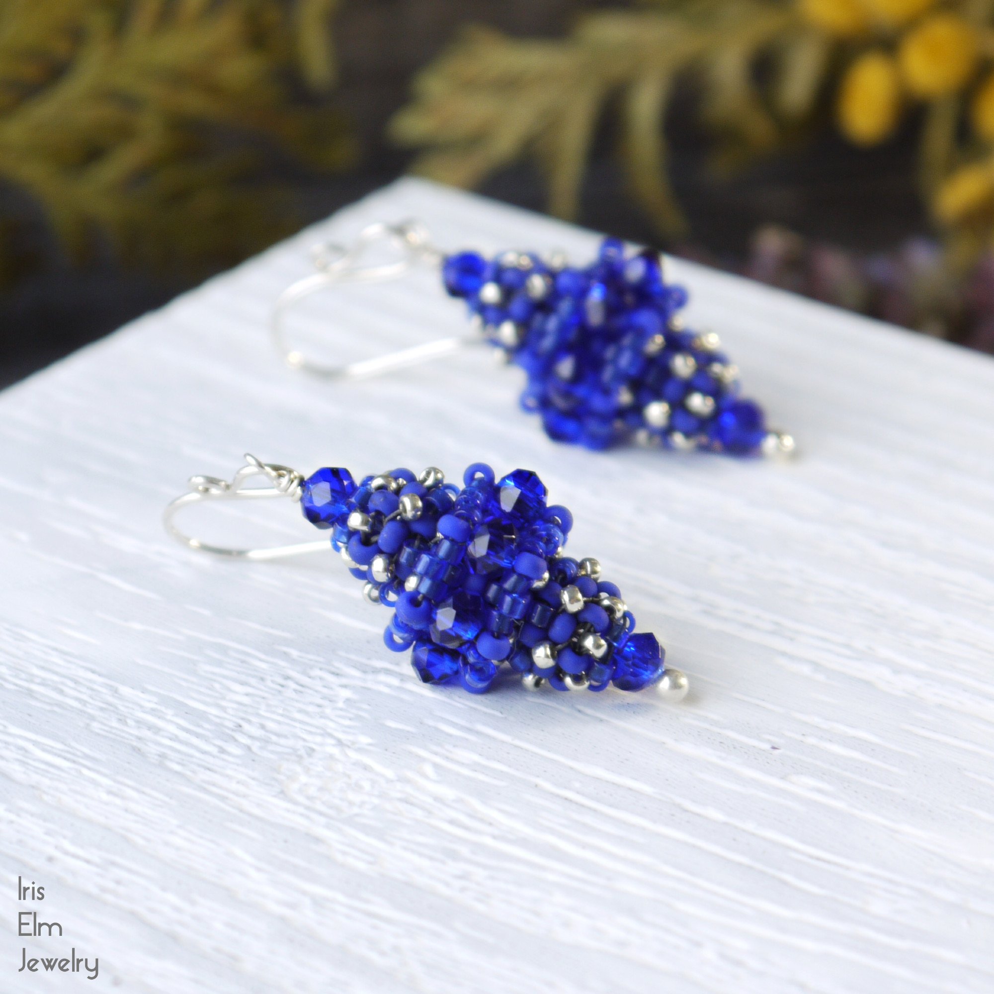 Details about   Cobalt Blue Glass Beads 71520 