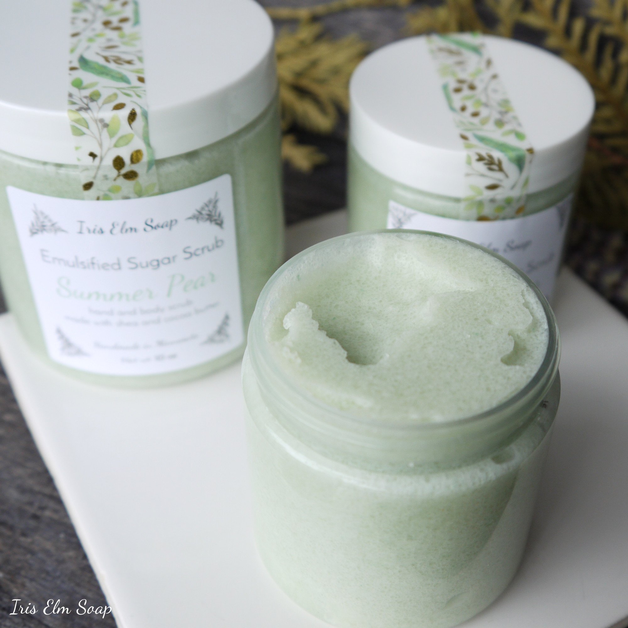 Summer Pear Emulsified Sugar Scrub