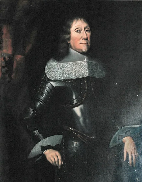 Adriaan Van Hoensbroeck - Owner and master of the castle in Hoensbroek from 1631-1675. I grew up in Hoensbroek, the Netherlands. (Painter is unknown. Oil on Canvass. Location: Castle of Hoensbroek)
