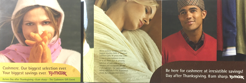 TJMaxx | cashmere Direct Mail