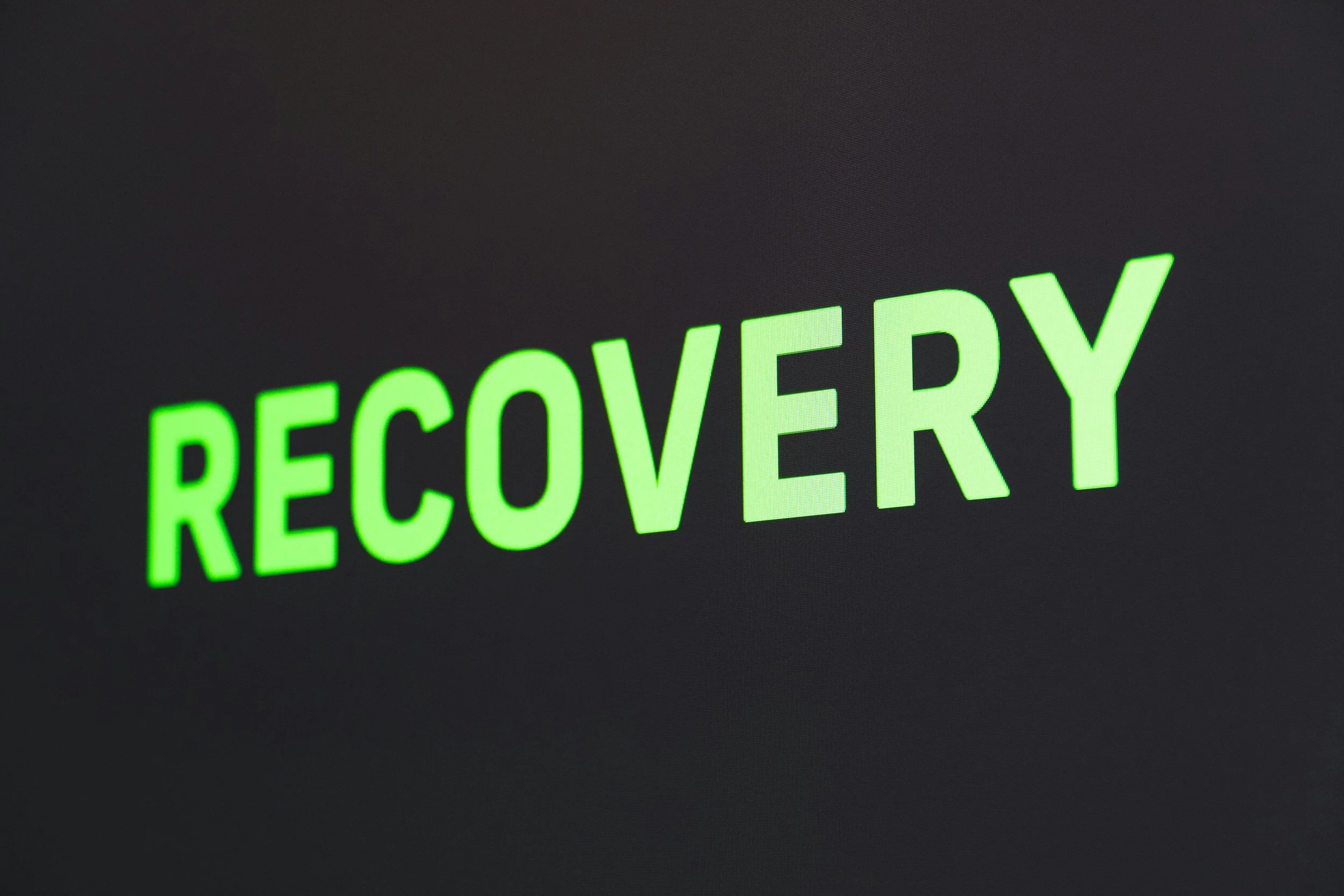 What you need for Recovery...