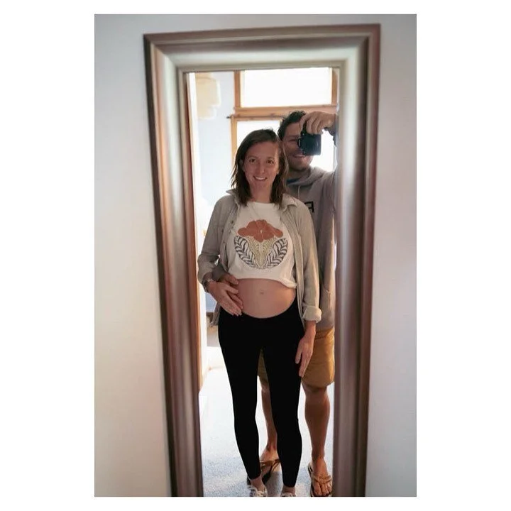 End of summer check-in. So stoked with @emmmalouwhoo 👶🚀