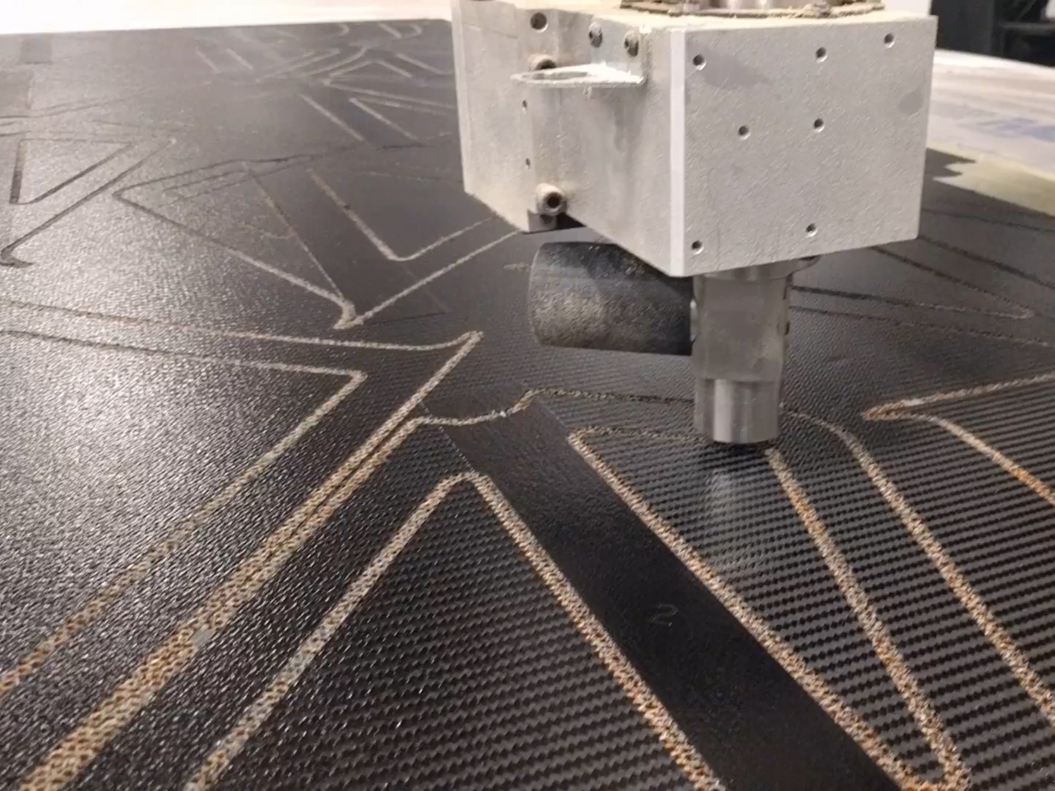 3D CNC Router - Drag & Oscillating Knives