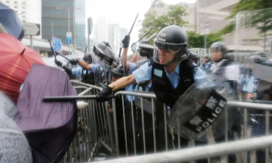 Hong Kong Watch statement on the excessive use of force by the police in today's protest
