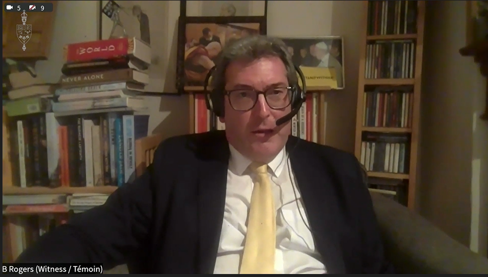 Hong Kong Watch co-founder and Chief Executive Benedict Rogers testifies to the Canadian Parliament on the case of Jimmy Lai, and calls for sanctions