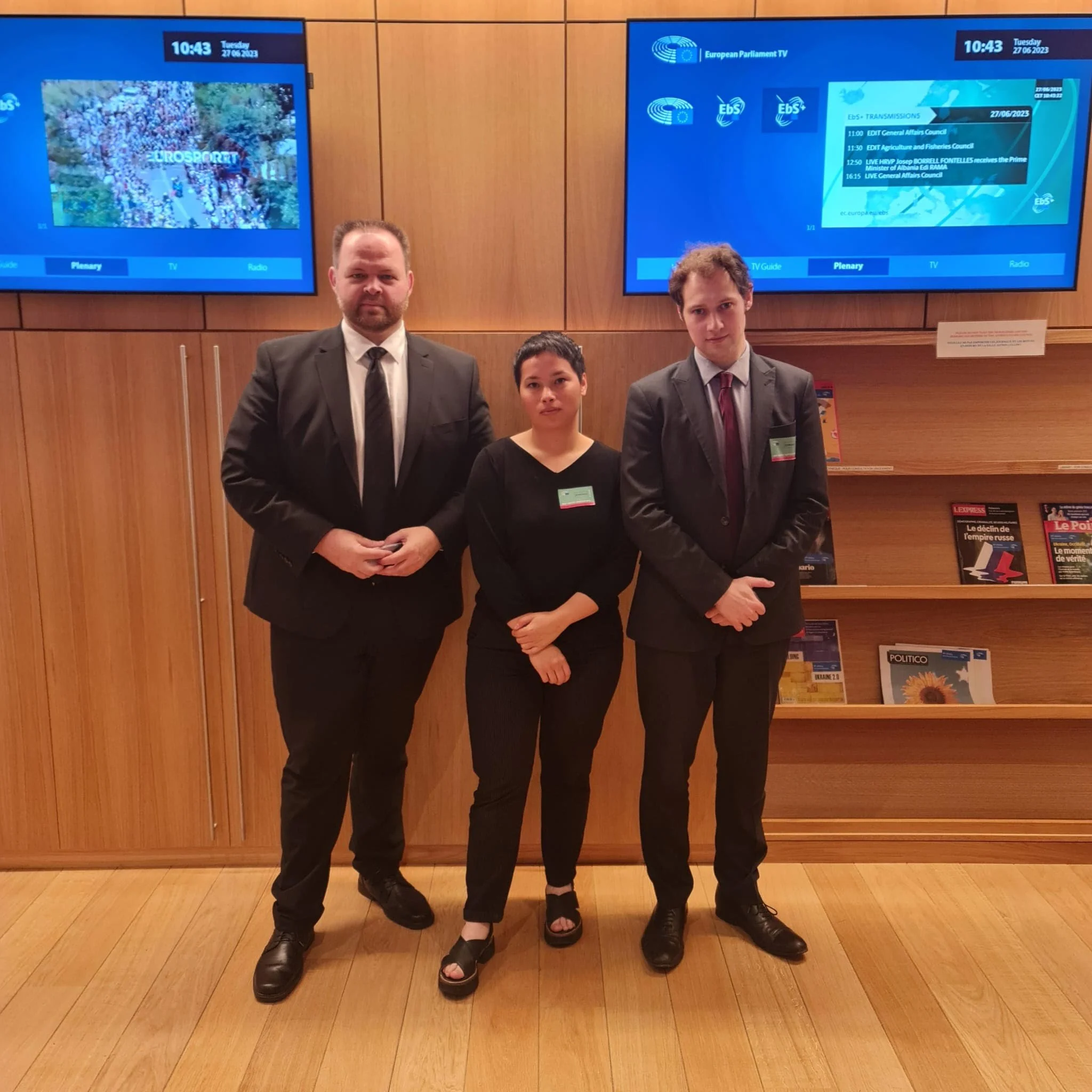 Hong Kong Watch concludes trip to Brussels