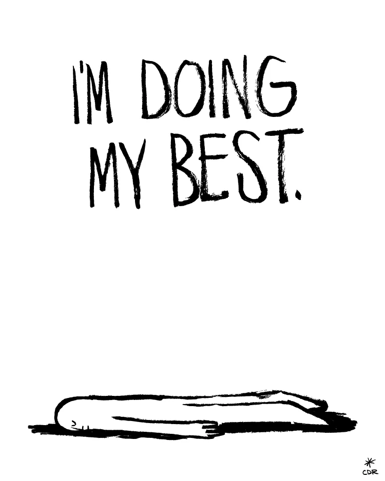 Positive Motivational Inspirational Quote Typographic Art Print by CDR