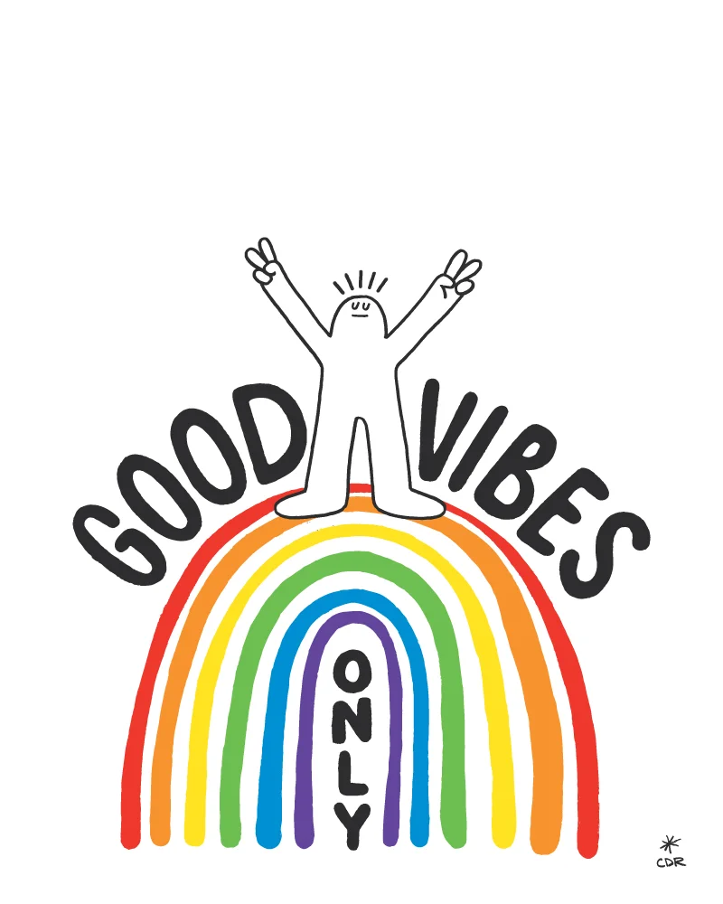 Good Vibes Only - Print