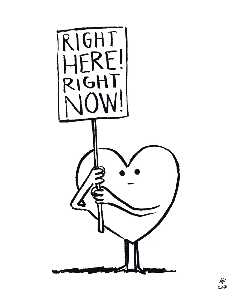 Love, Here & Now - Print