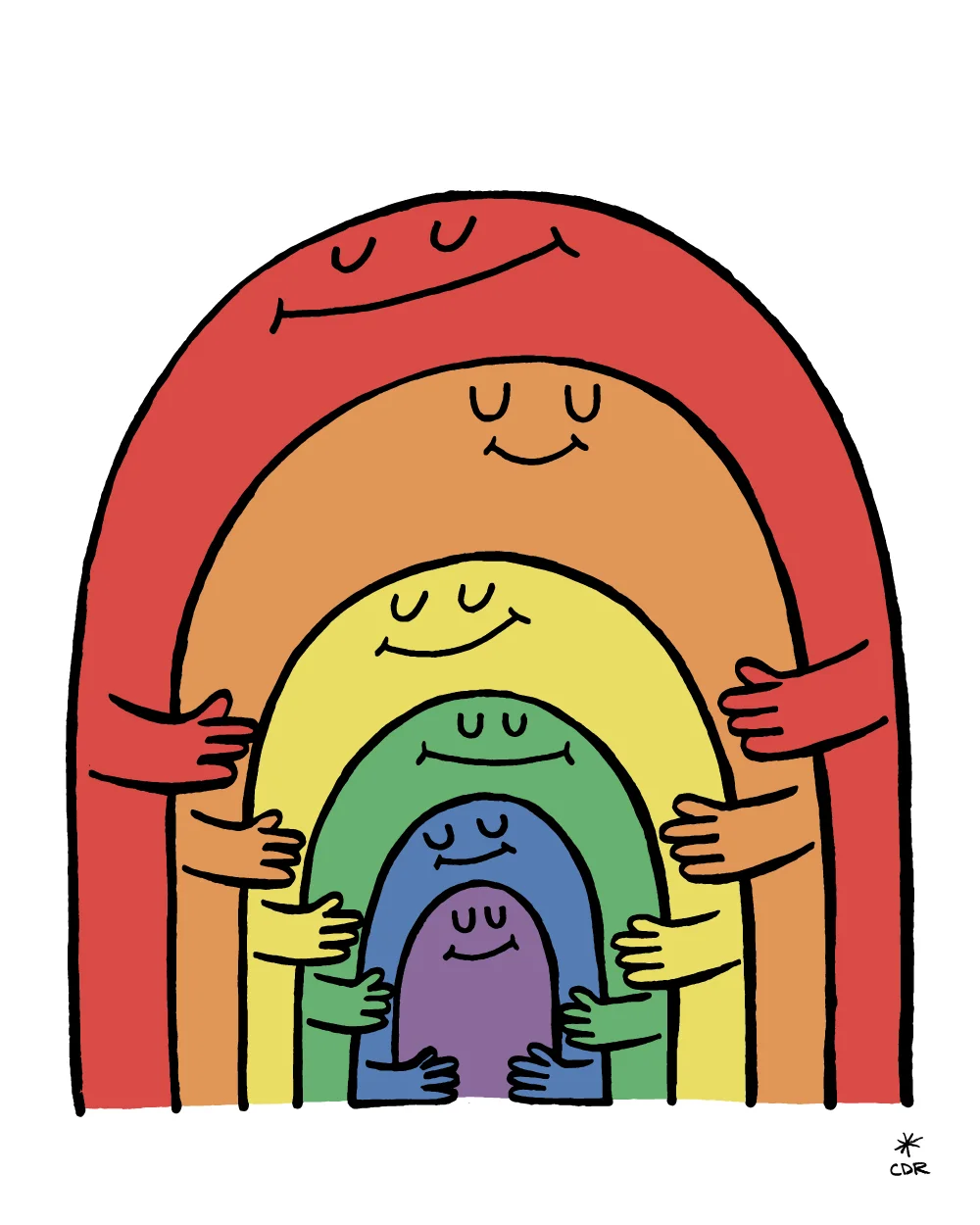 Group Hug - Print