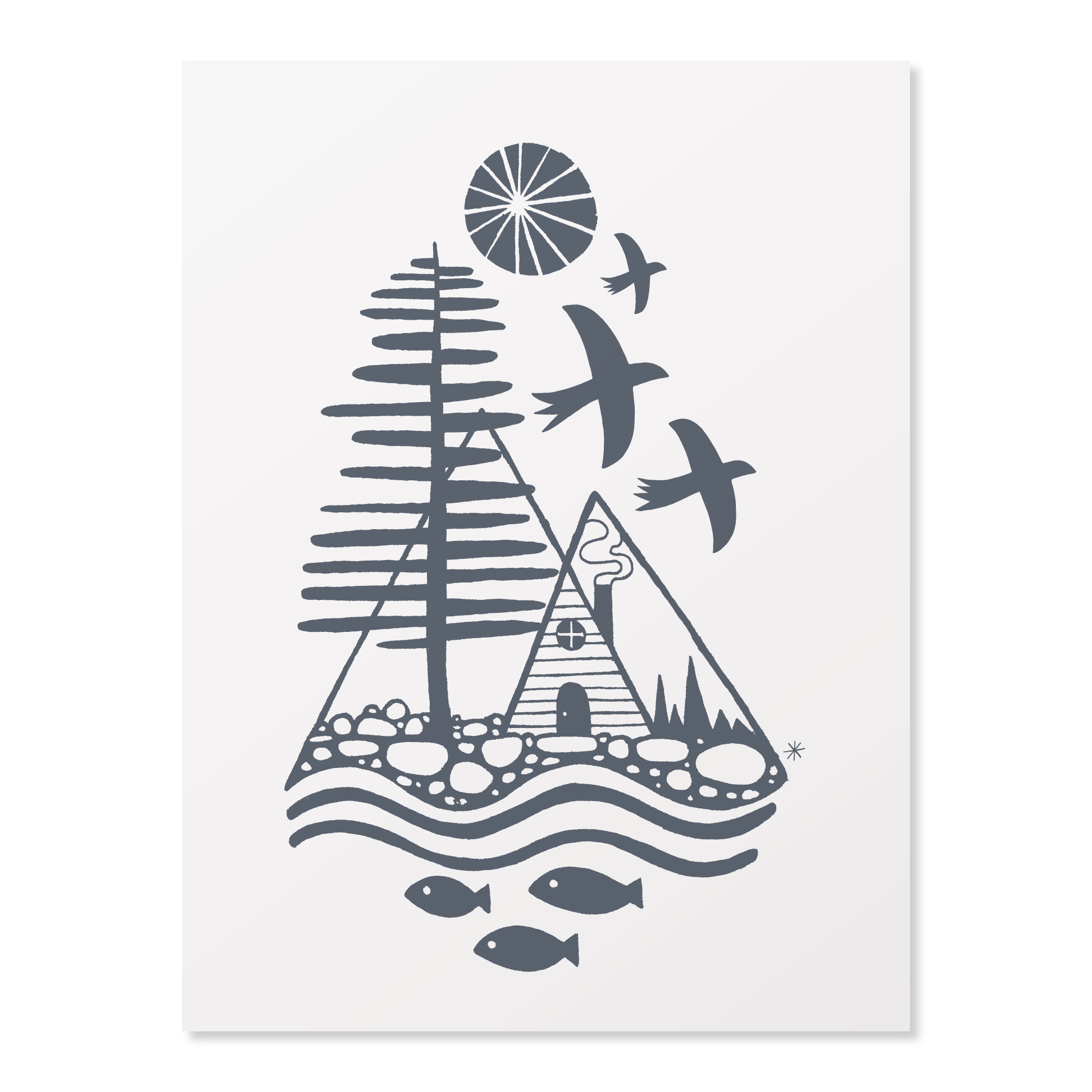 Dwell Well - Print