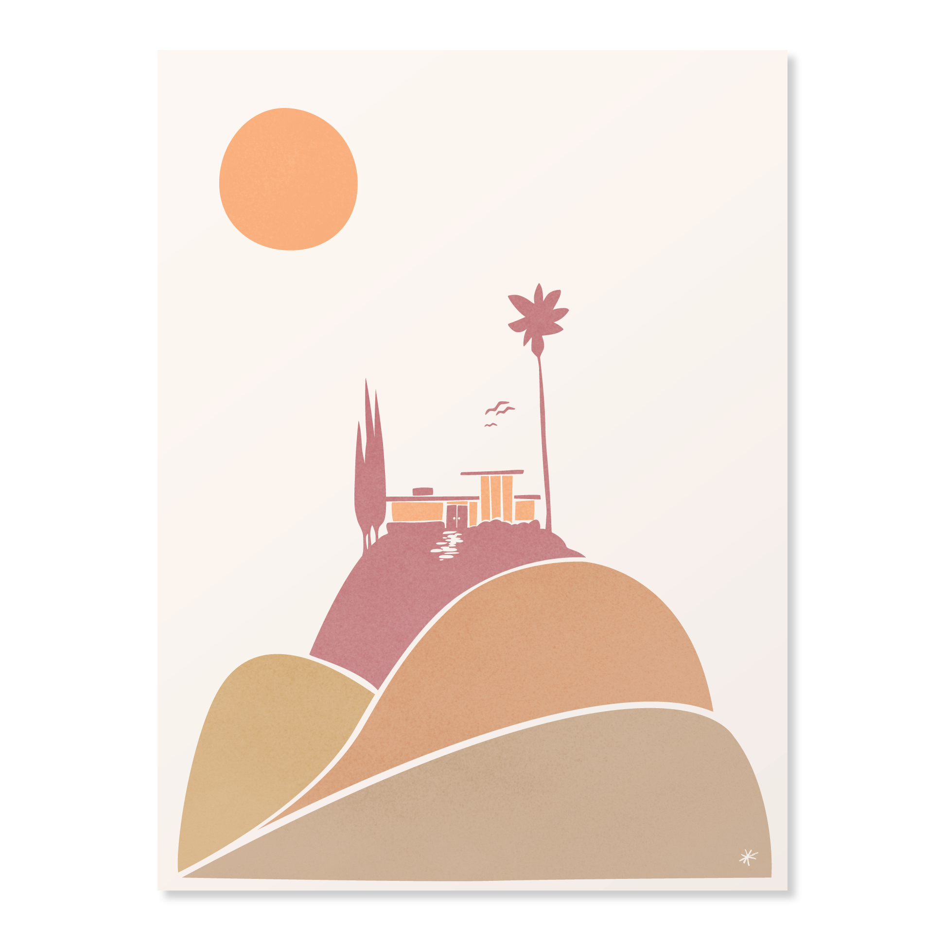 Hill House - Print